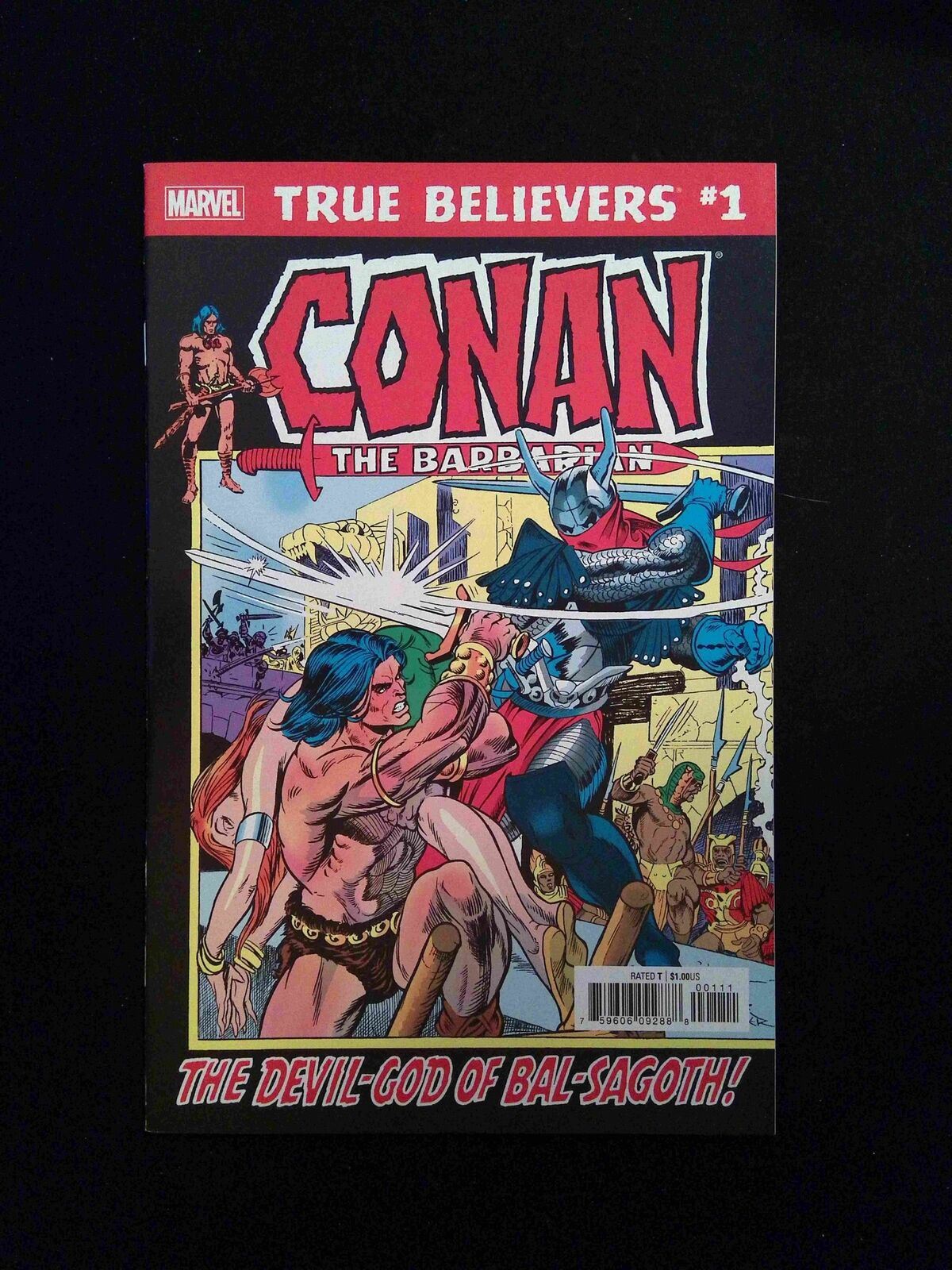 True Believers Conan Devil-God Of Bal-Sagoth #1 MARVEL Comics 2019 NM-