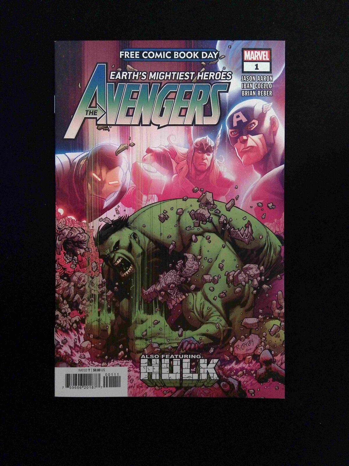 Avengers Hulk FCBD #1 MARVEL Comics 2021 NM