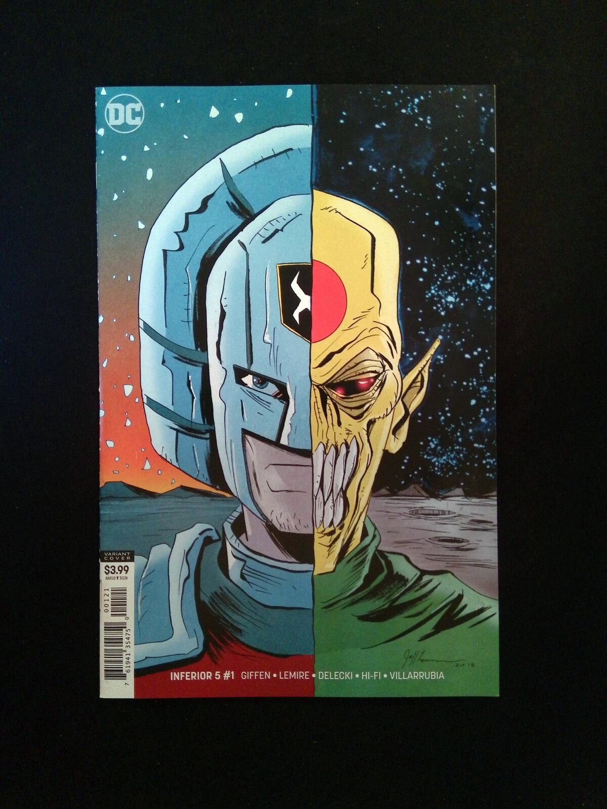 Inferior Five #1B DC Comics 2019 NM- LEMIRE VARIANT