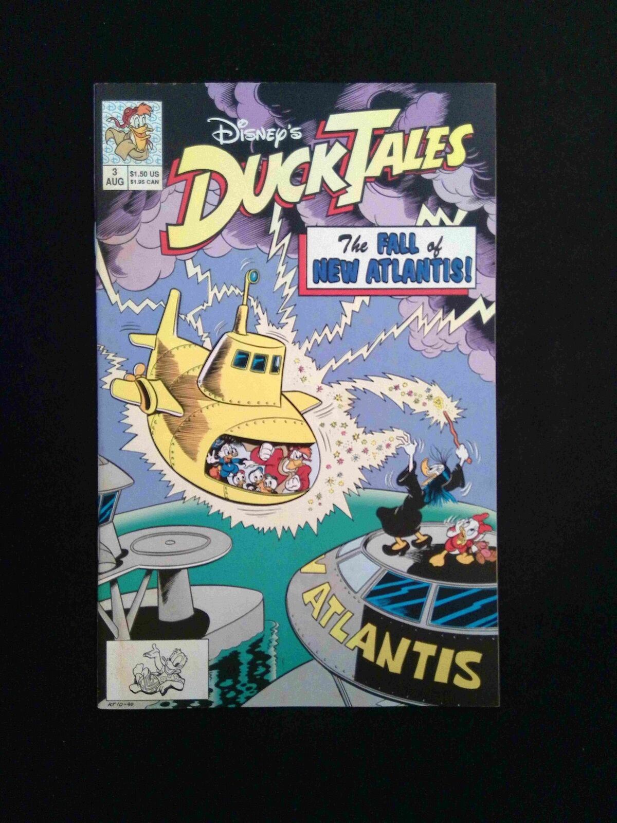 Duck Tales #3 WALT DISNEY Comics 1990 FN/VF