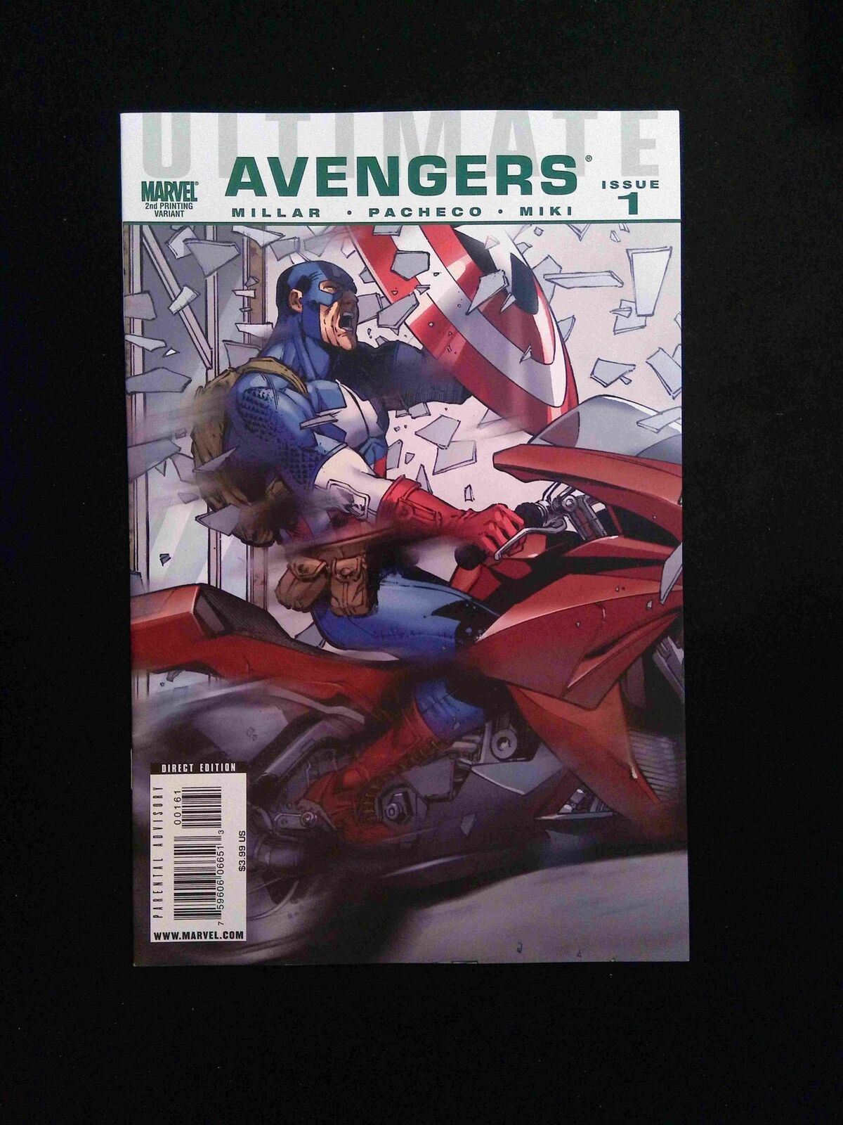 Ultimate Avengers #1D Marvel Comics 2009 NM- VARIANT COVER