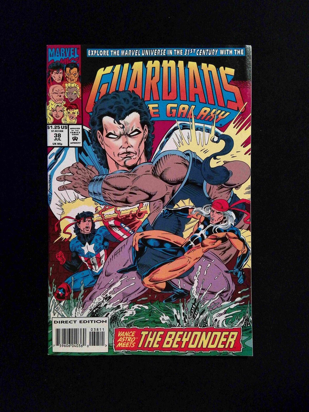 Guardians of the Galaxy #38 MARVEL Comics 1993 NM-