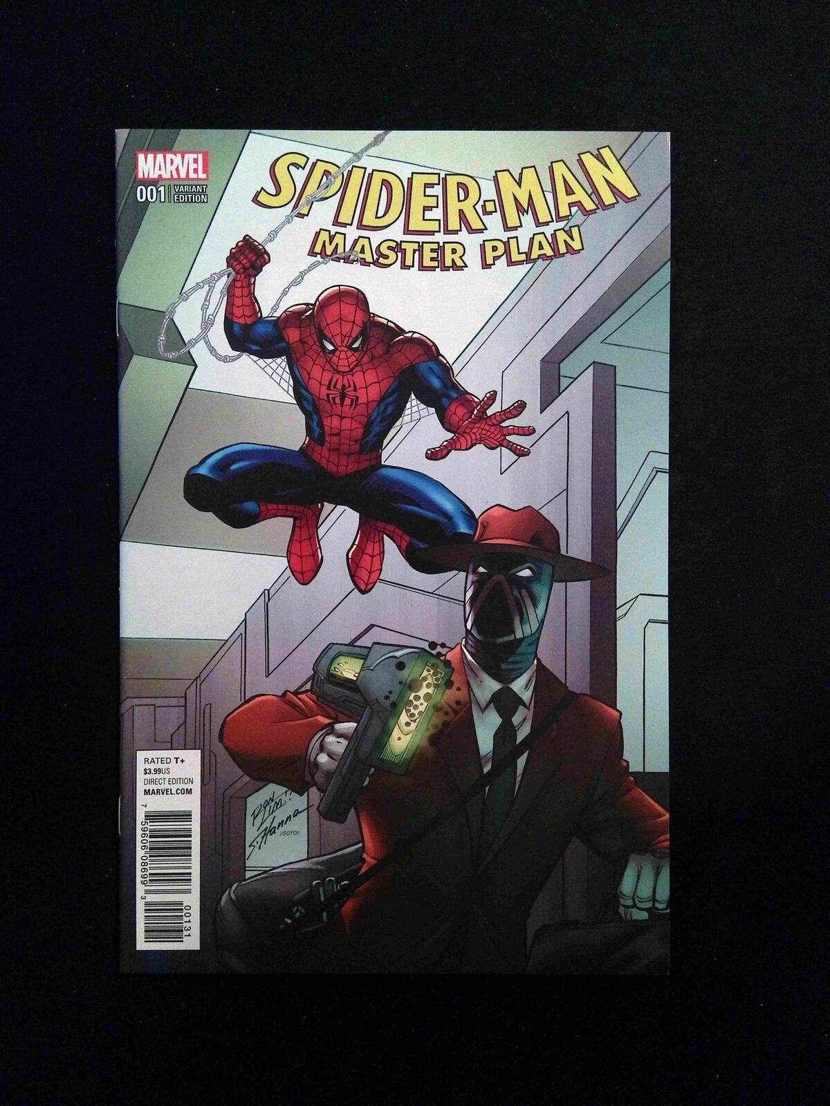 Spider-Man Master Plan #1B MARVEL Comics 2017 NM+ LIM VARIANT