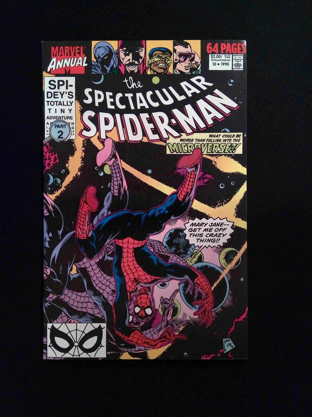 Spectacular Spider-Man Annual #10 MARVEL Comics 1990 VF-