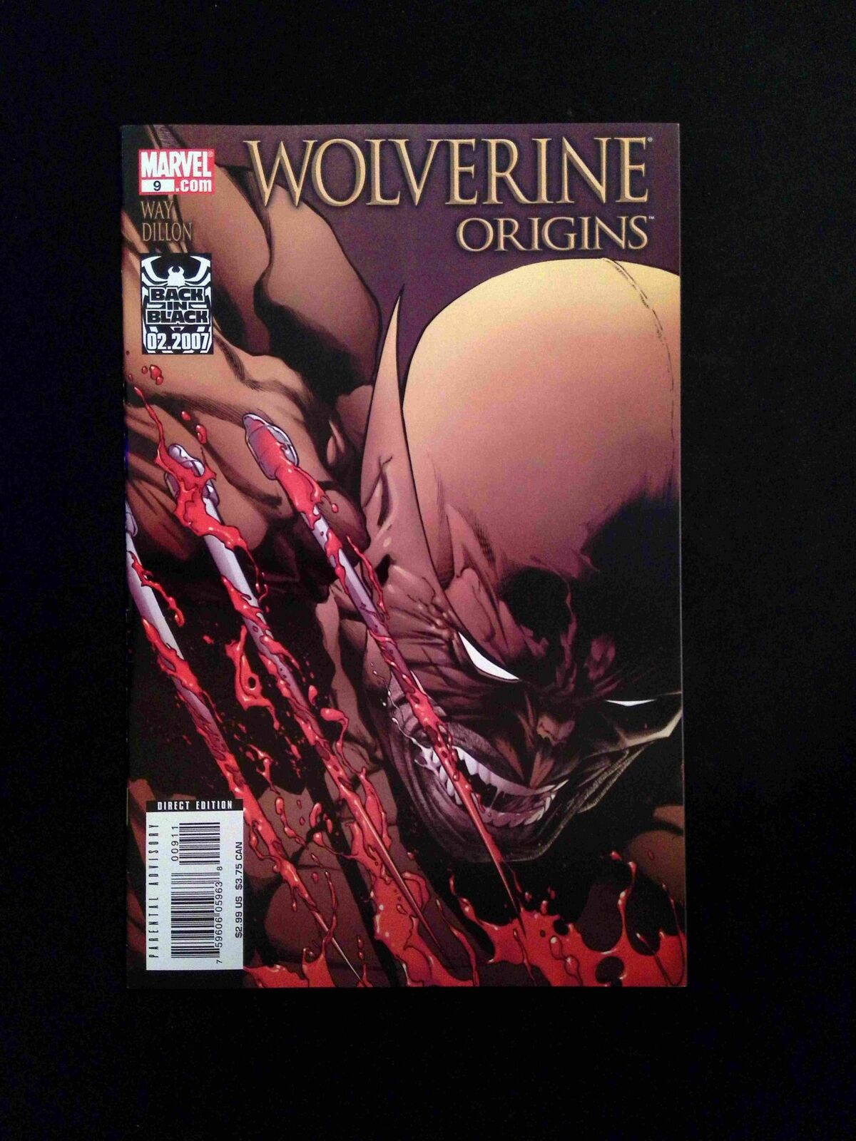 Wolverine Origins #9 MARVEL Comics 2007 VF/NM