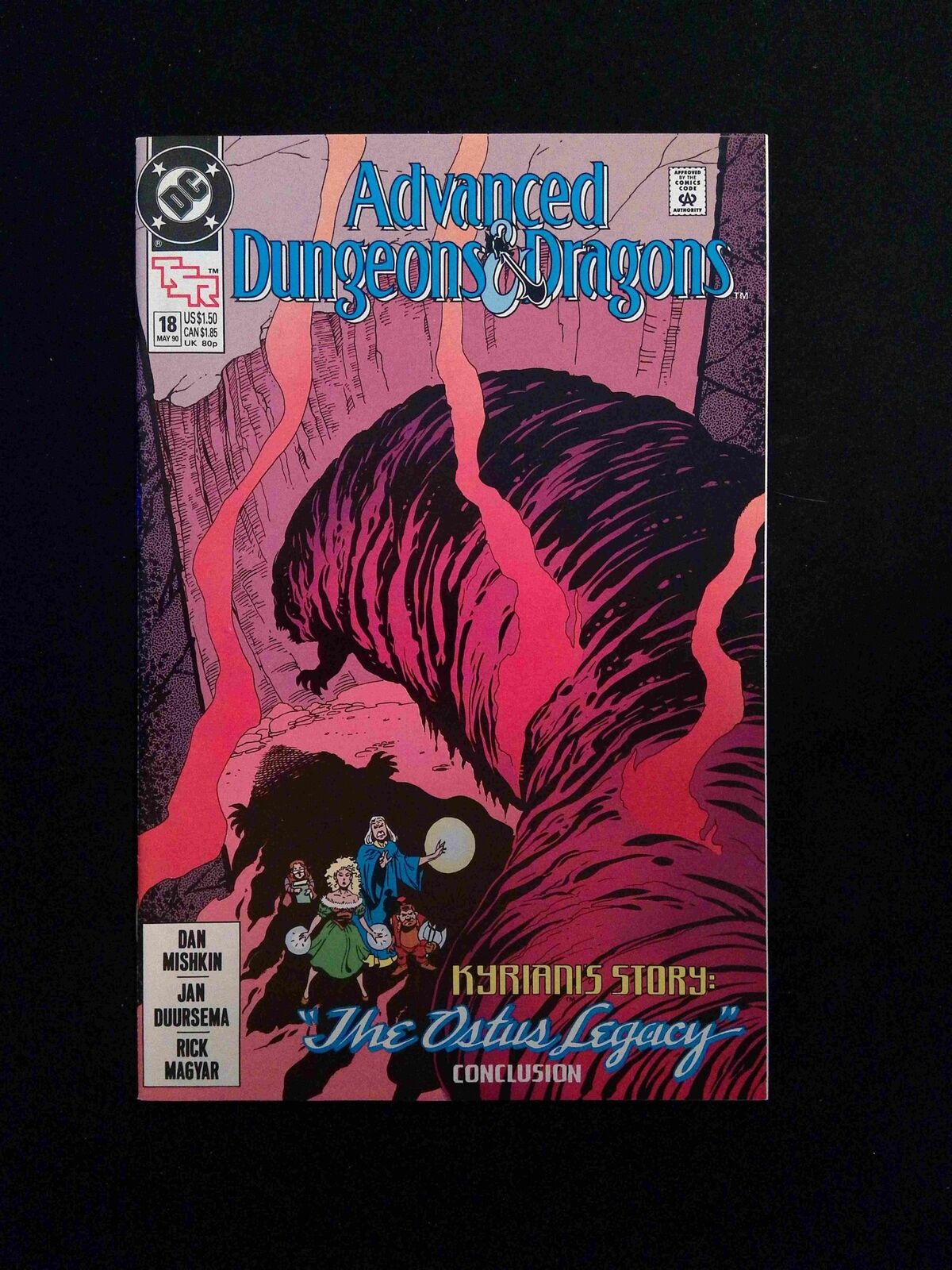 Advanced Dungeons and Dragons #18 DC Comics 1990 VF/NM