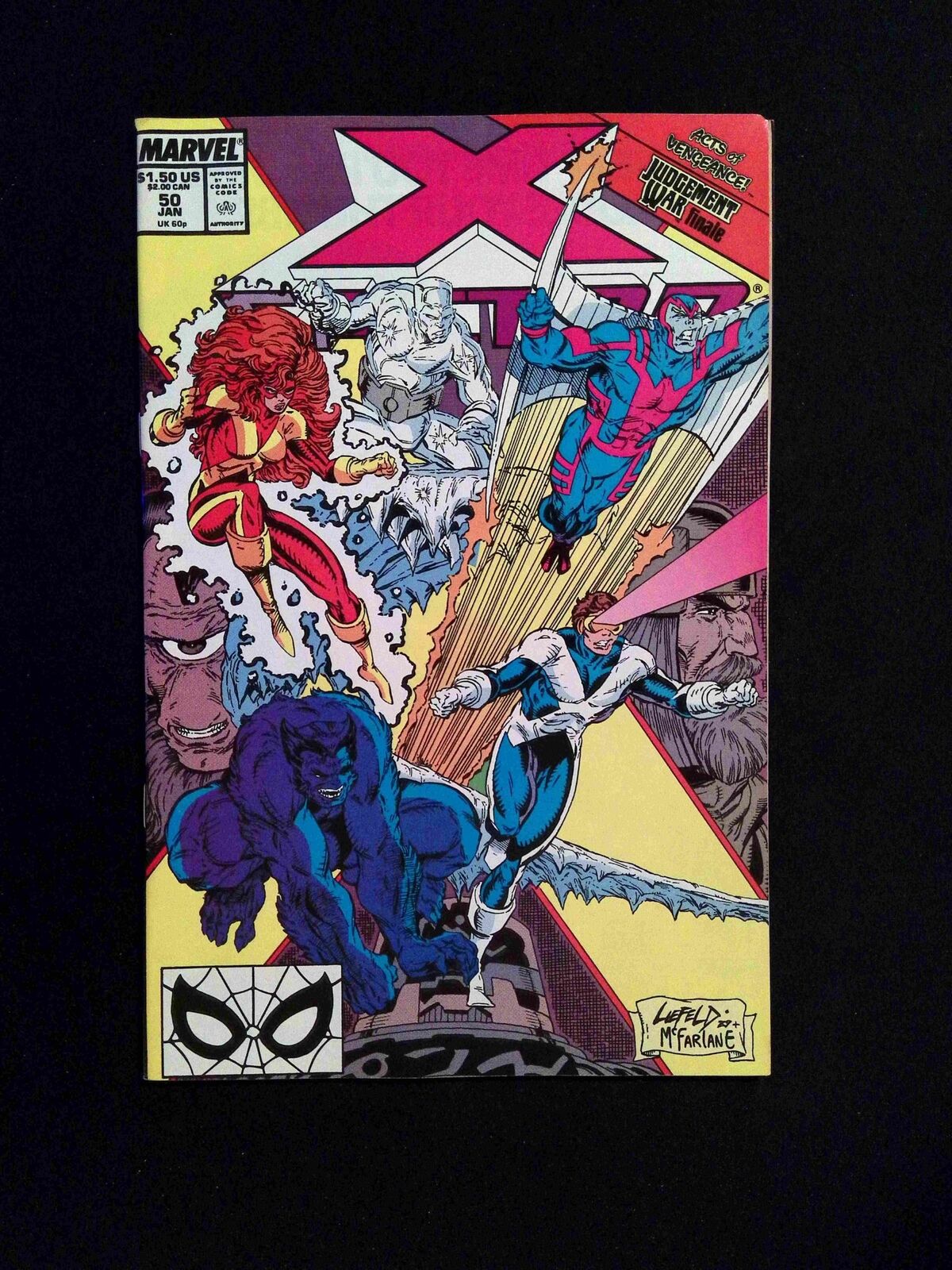 X-Factor #50 MARVEL Comics 1990 VF+