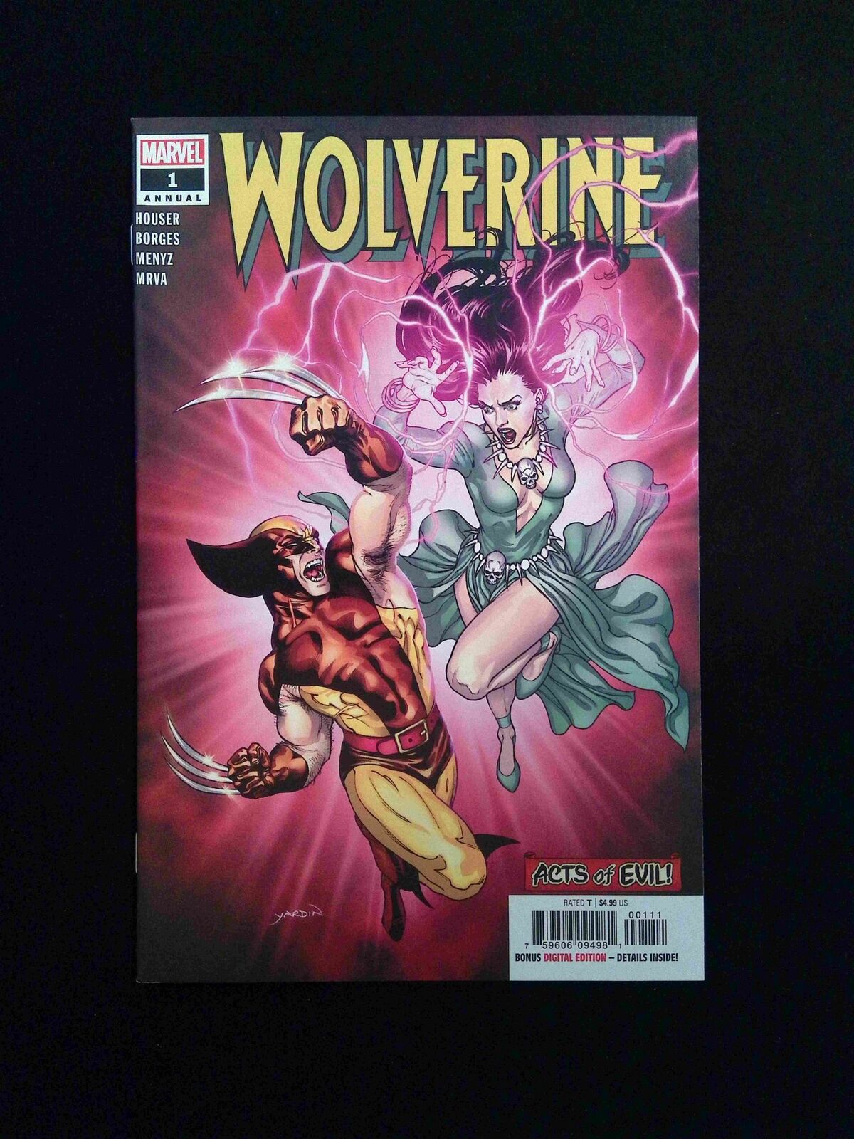Wolverine Annual #1 MARVEL Comics 2019 NM-