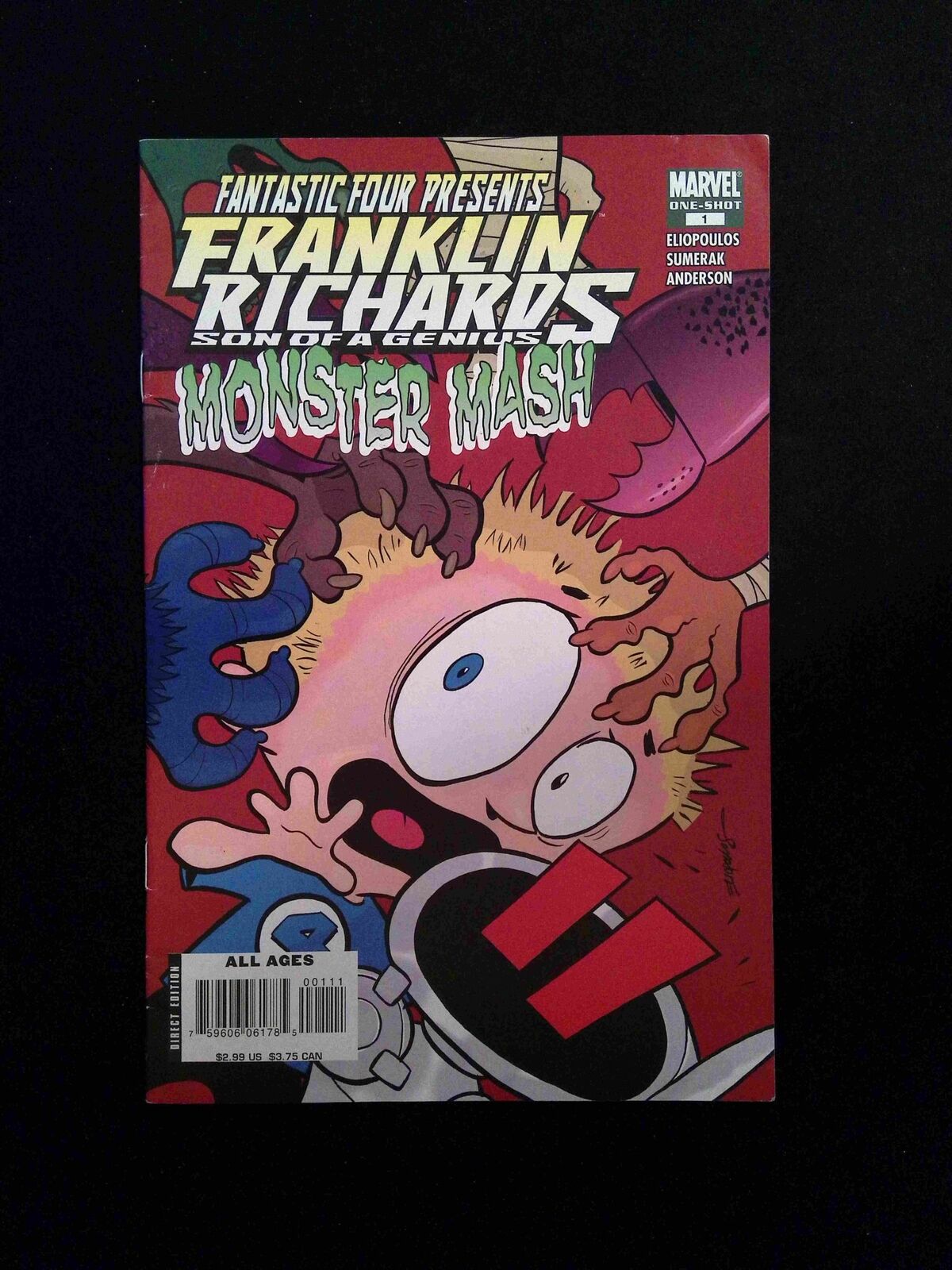 Franklin Richard Monster Mash #1 MARVEL Comics 2007 VF