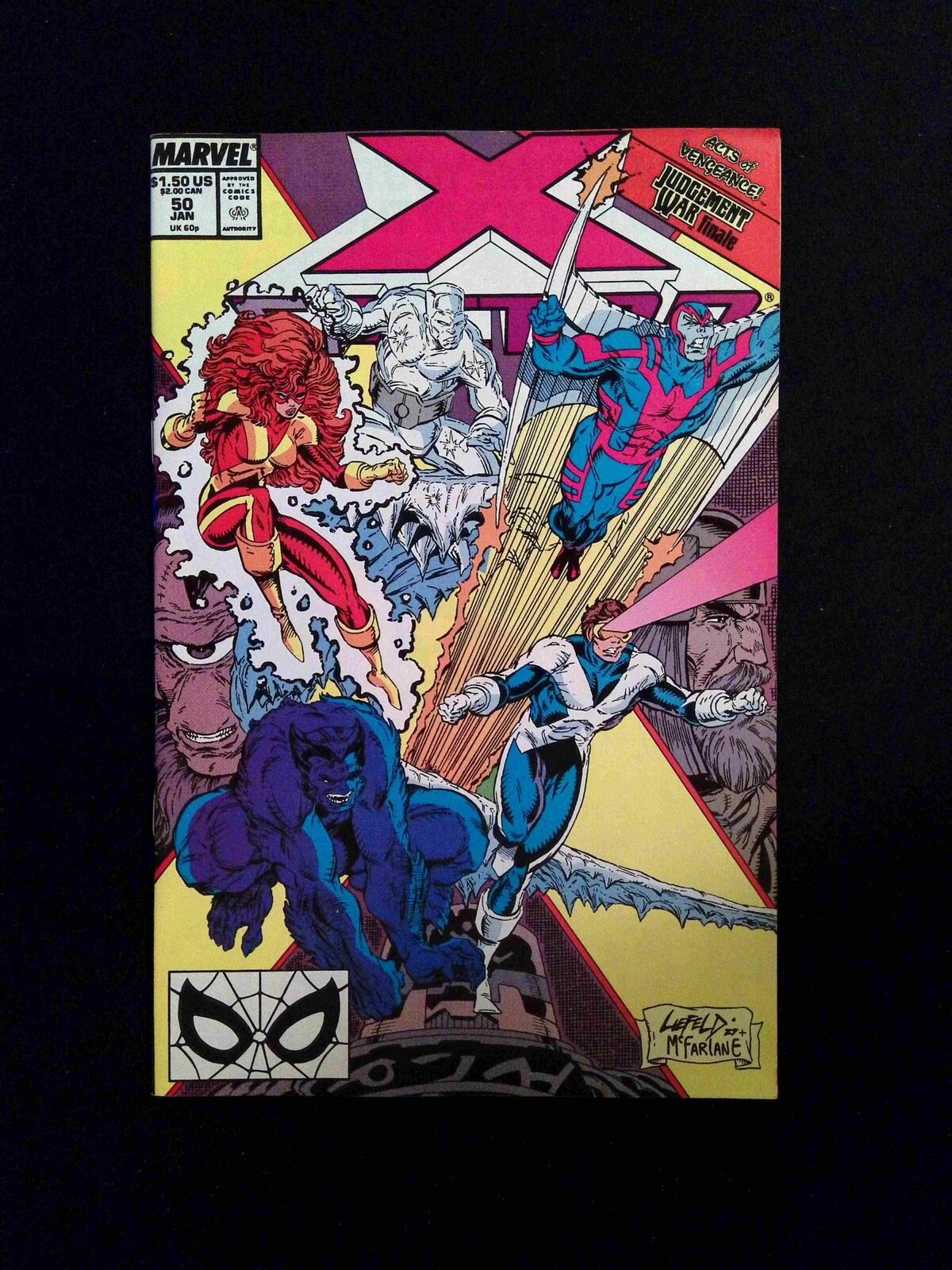 X-Factor #50 MARVEL Comics 1990 VF