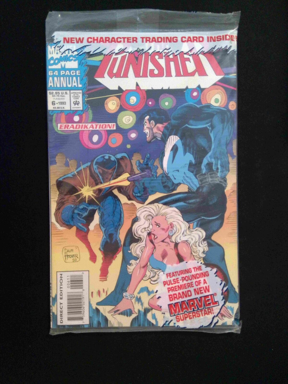 Punisher Annual #6P MARVEL Comics 1993 NM VARIANT COVER