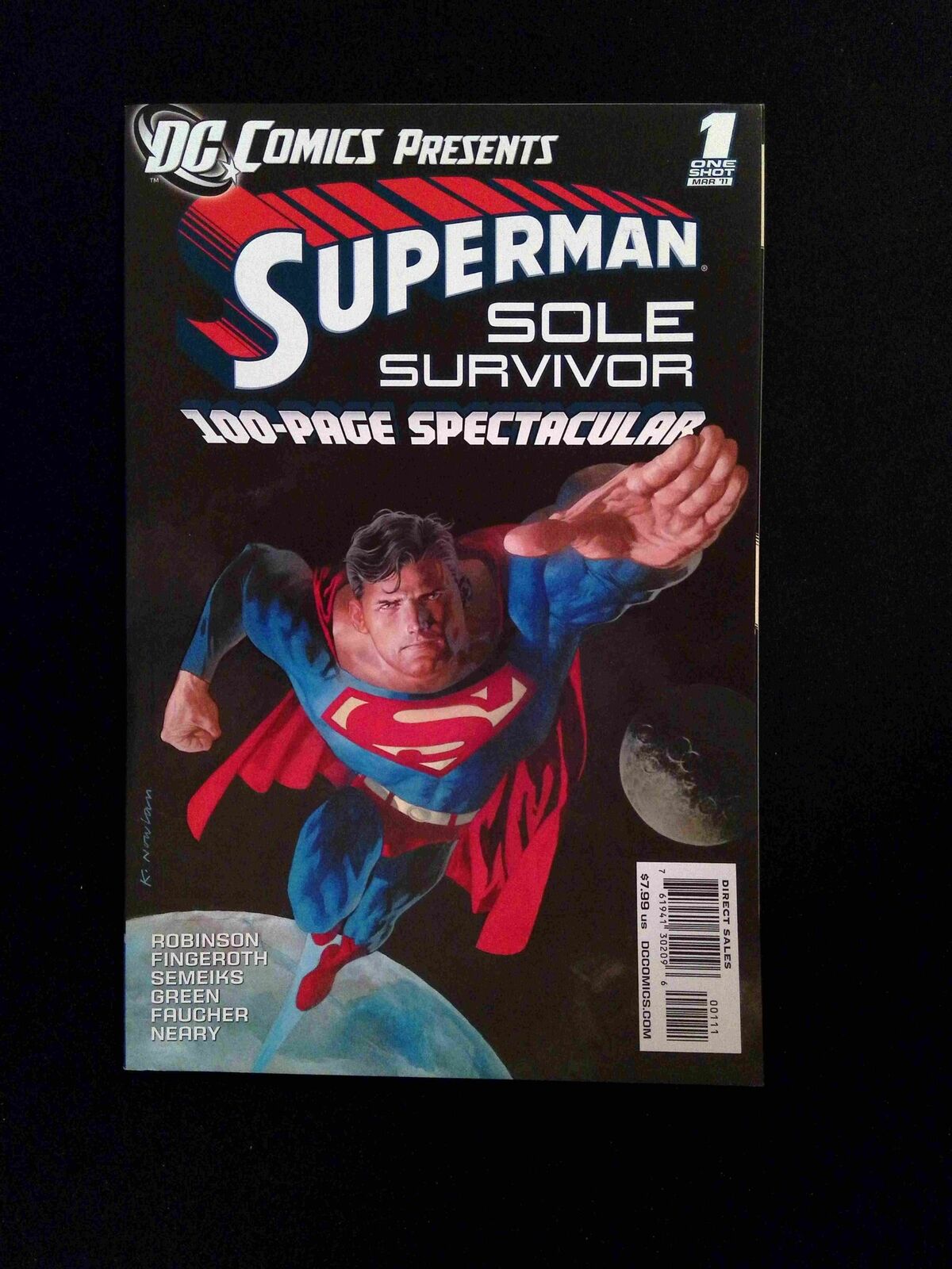 DC Comics Presents Superman Sole Survivor #1 DC Comics 2011 NM+