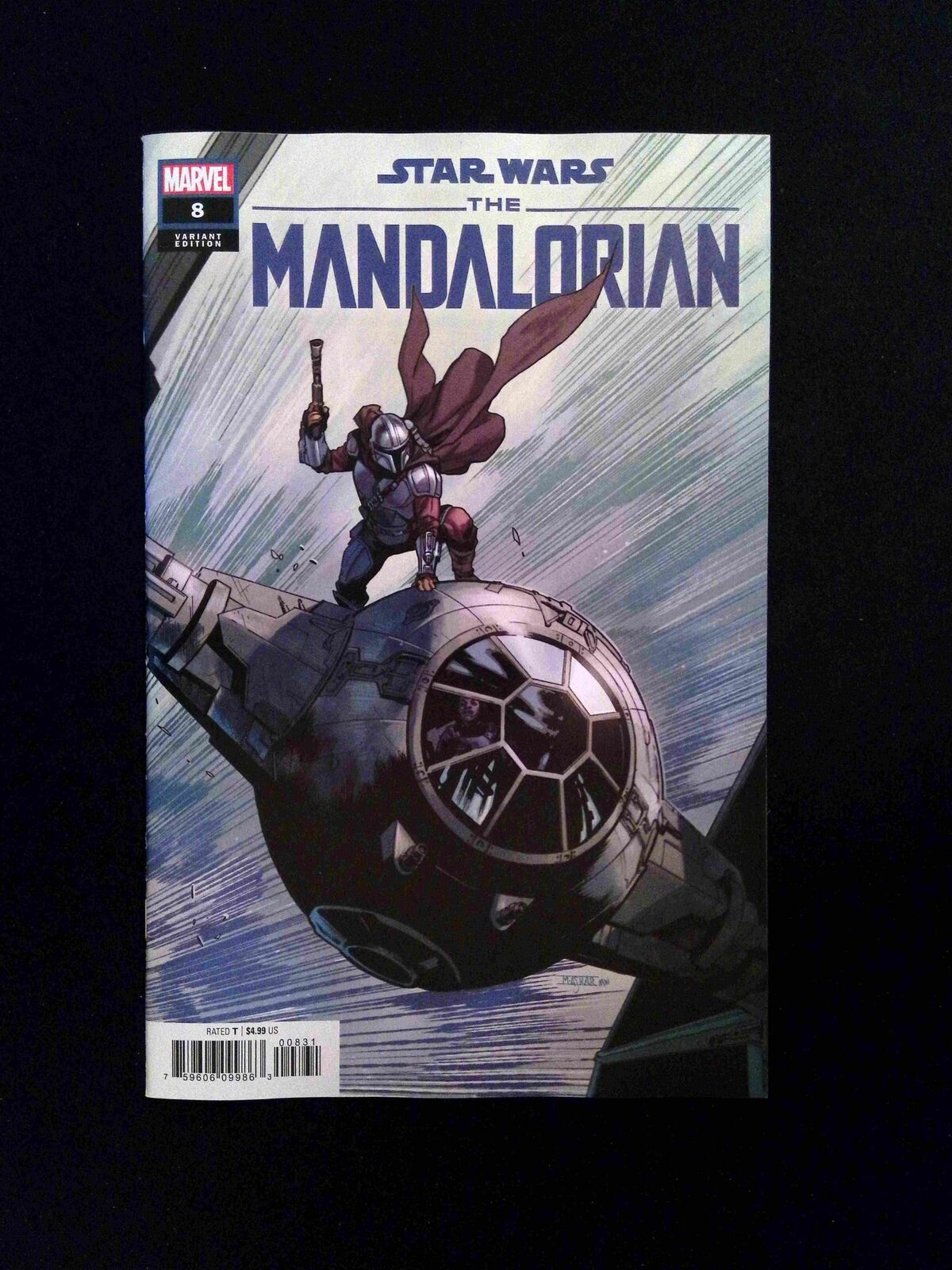 Star Wars the Mandalorian #8C MARVEL Comics 2023 NM Variant Cover