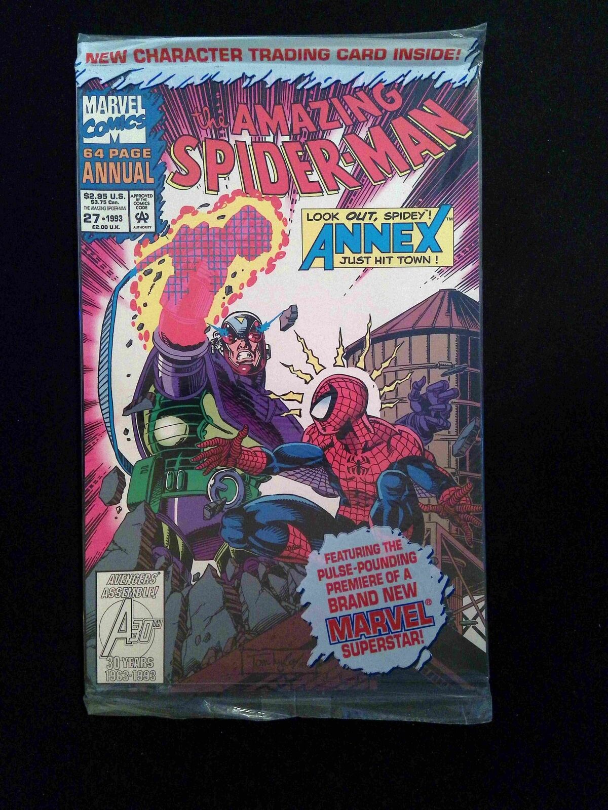 Amazing Spider-Man Annual #27P MARVEL Comics 1993 NM VARIANT COVER