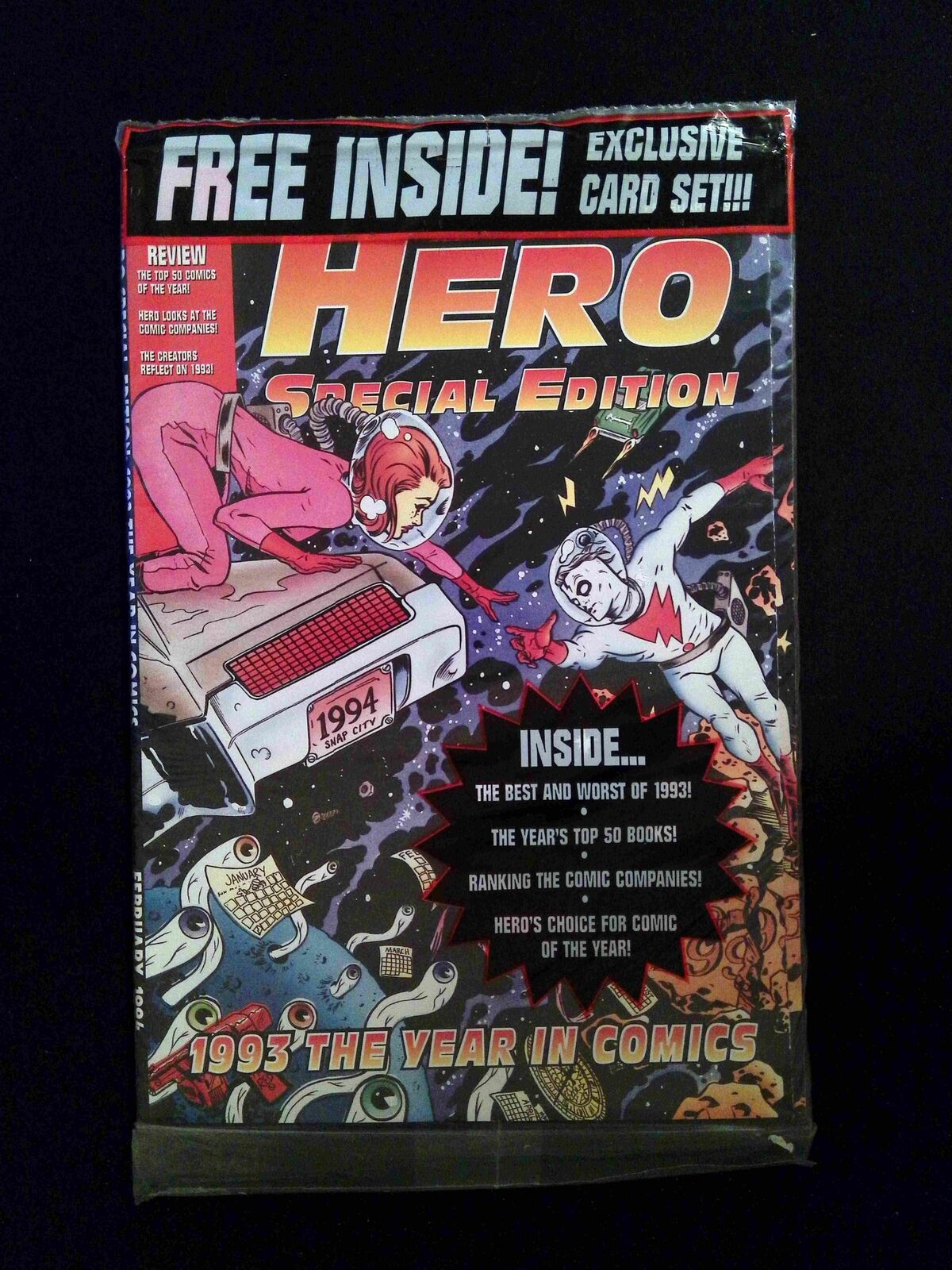Hero IIIustrated Special The Year In comics #1 WARRIOR Comics 1994 NM