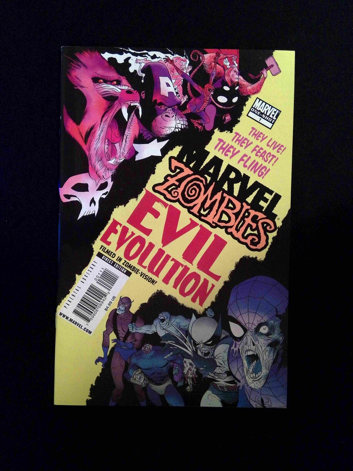 Marvel Zombies Evil Evolution #1 MARVEL Comics 2010 VF+