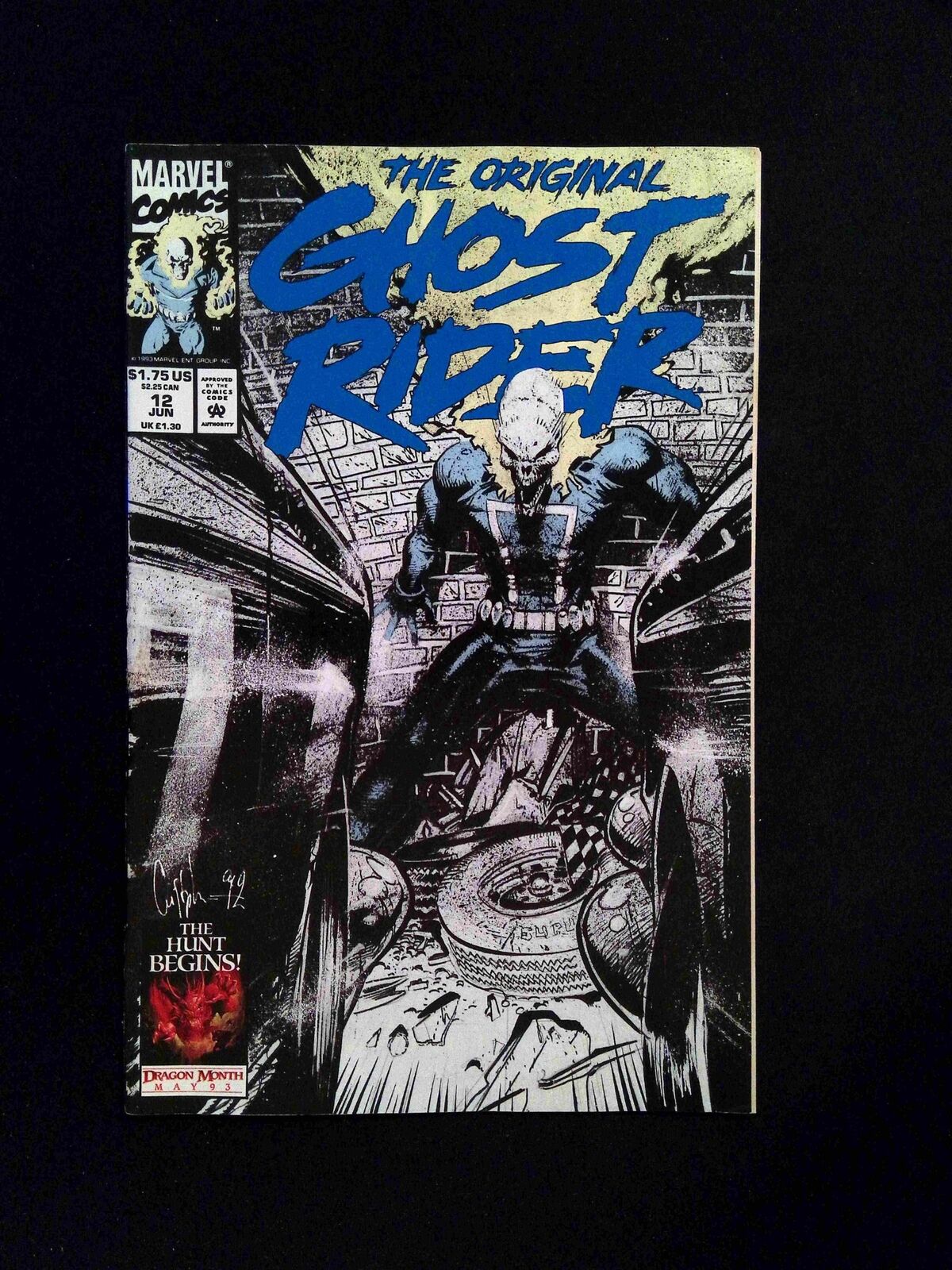 Original Ghost Rider #12 MARVEL Comics 1993 NM-
