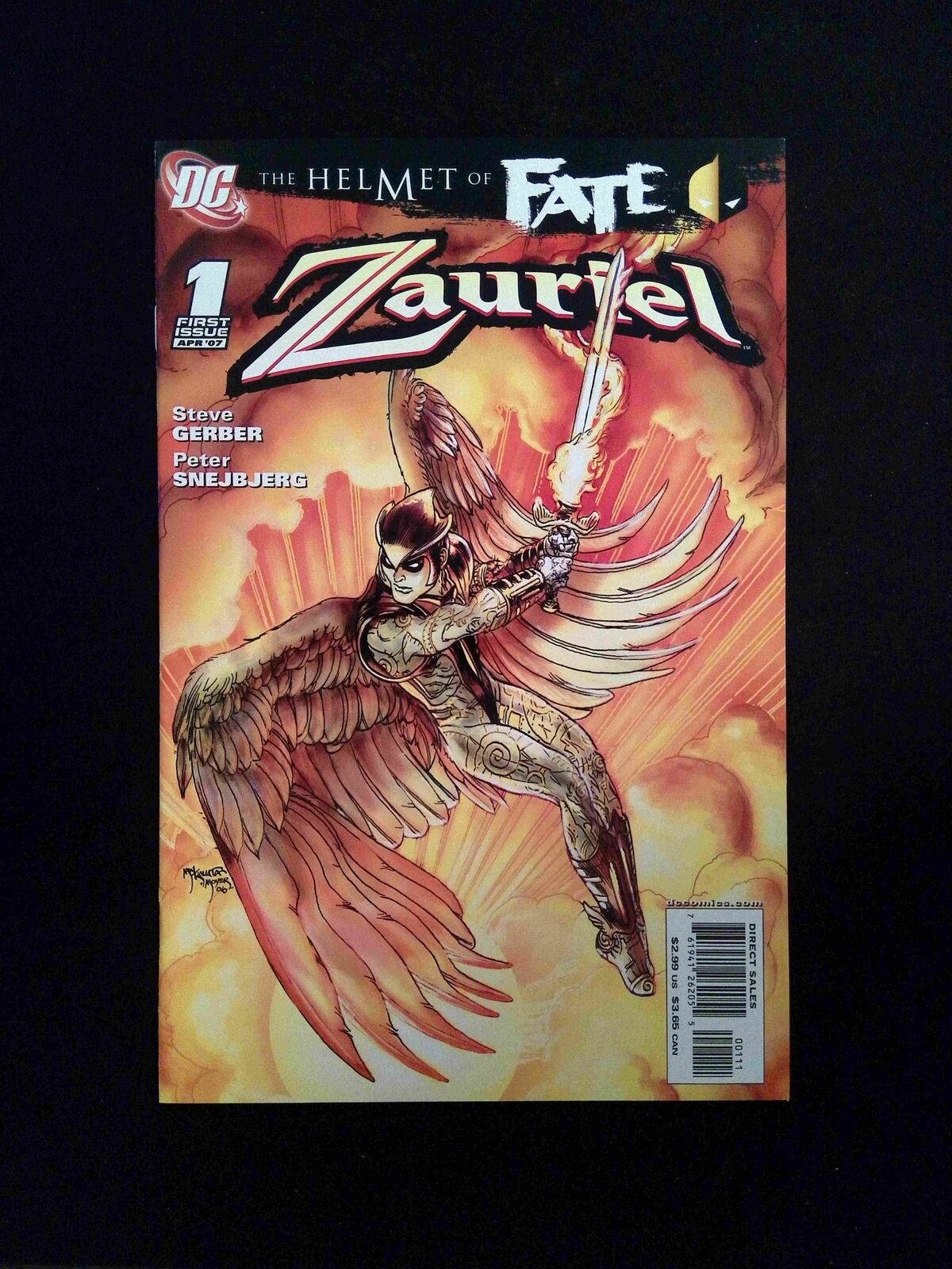 Helmet of Fate Zauriel #1 DC Comics 2007 NM-