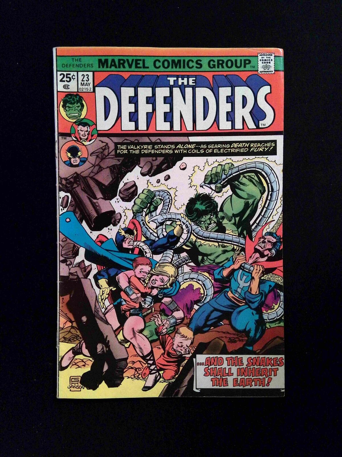 Defenders #23 MARVEL Comics 1975 FN+