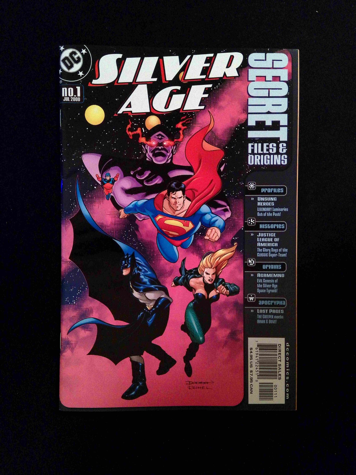 Silver Age Secret Files #1 DC Comics 2000 VF+