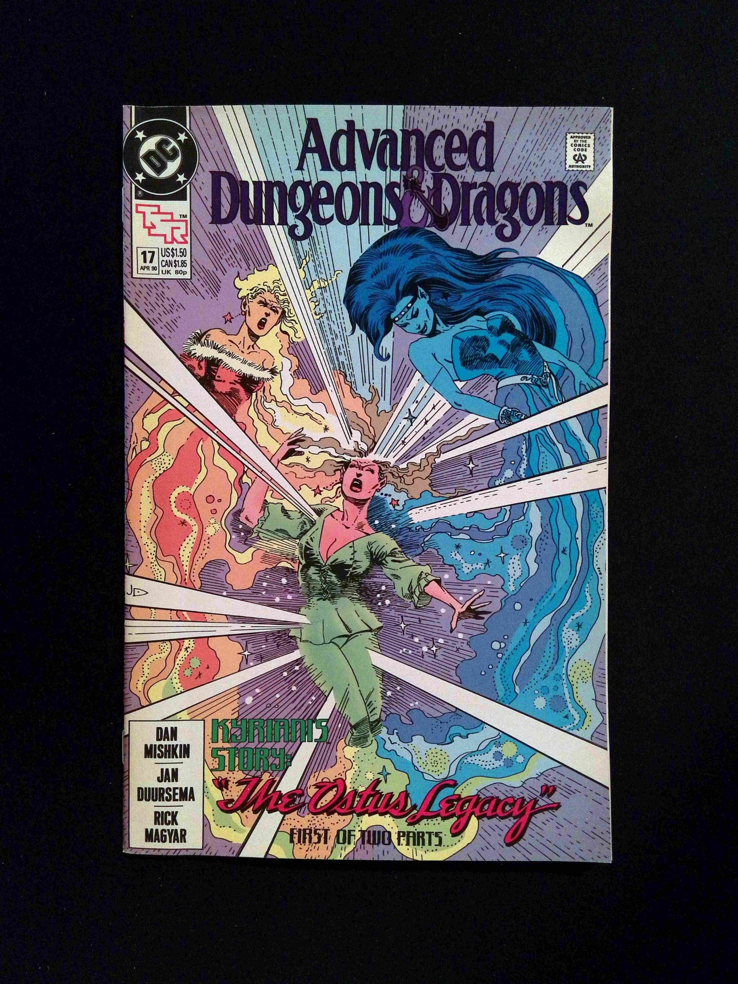 Advanced Dungeons and Dragons #17 DC Comics 1990 VF+