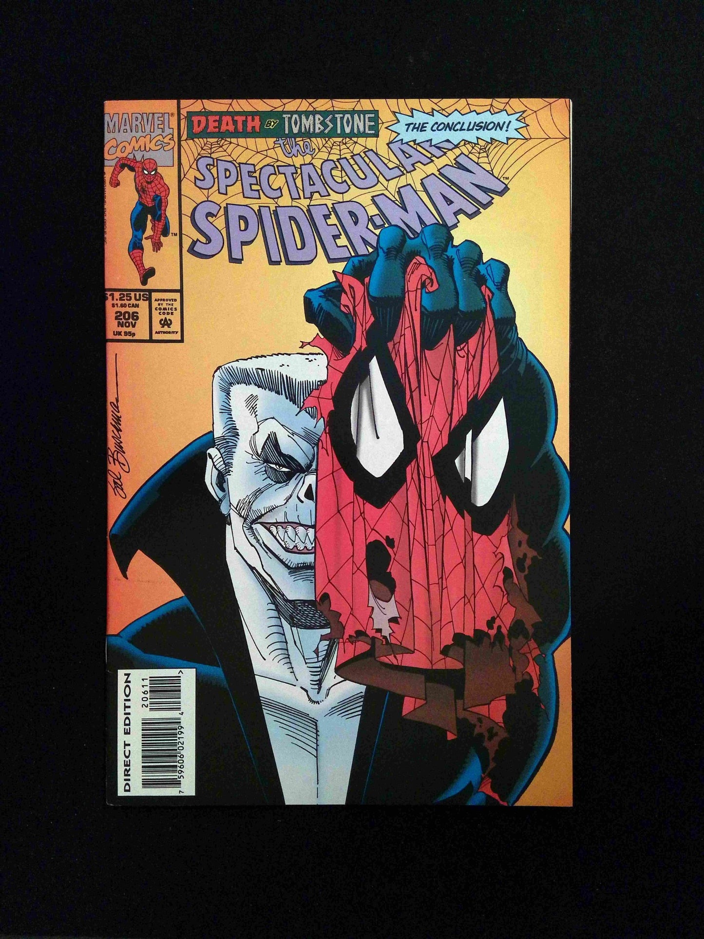 Spectacular Spider-Man #206 MARVEL Comics 1993 VF+