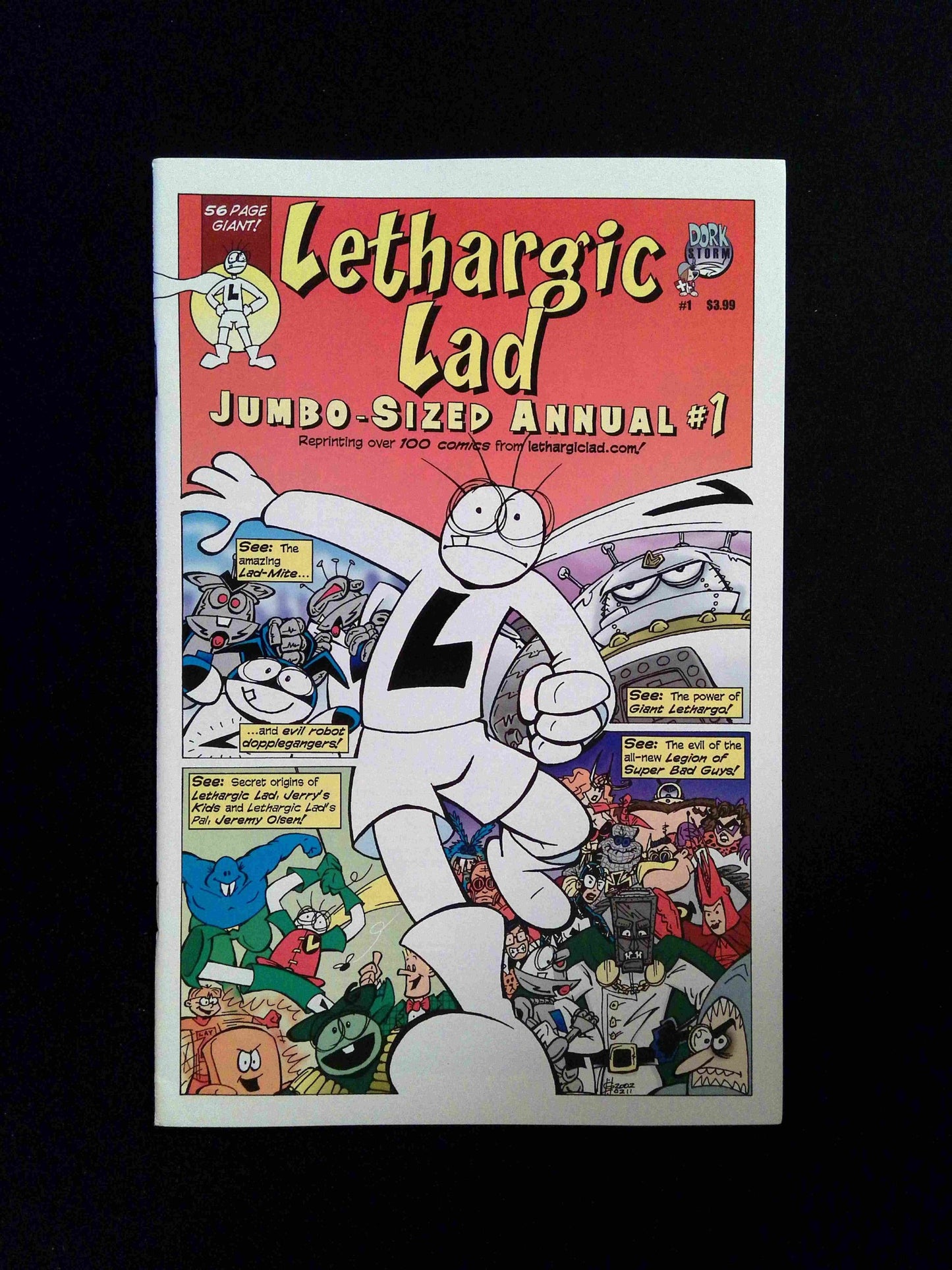 Lethargic Lad Jumbo Sized Annual #1 CRUSADE Comics 2022 VF+