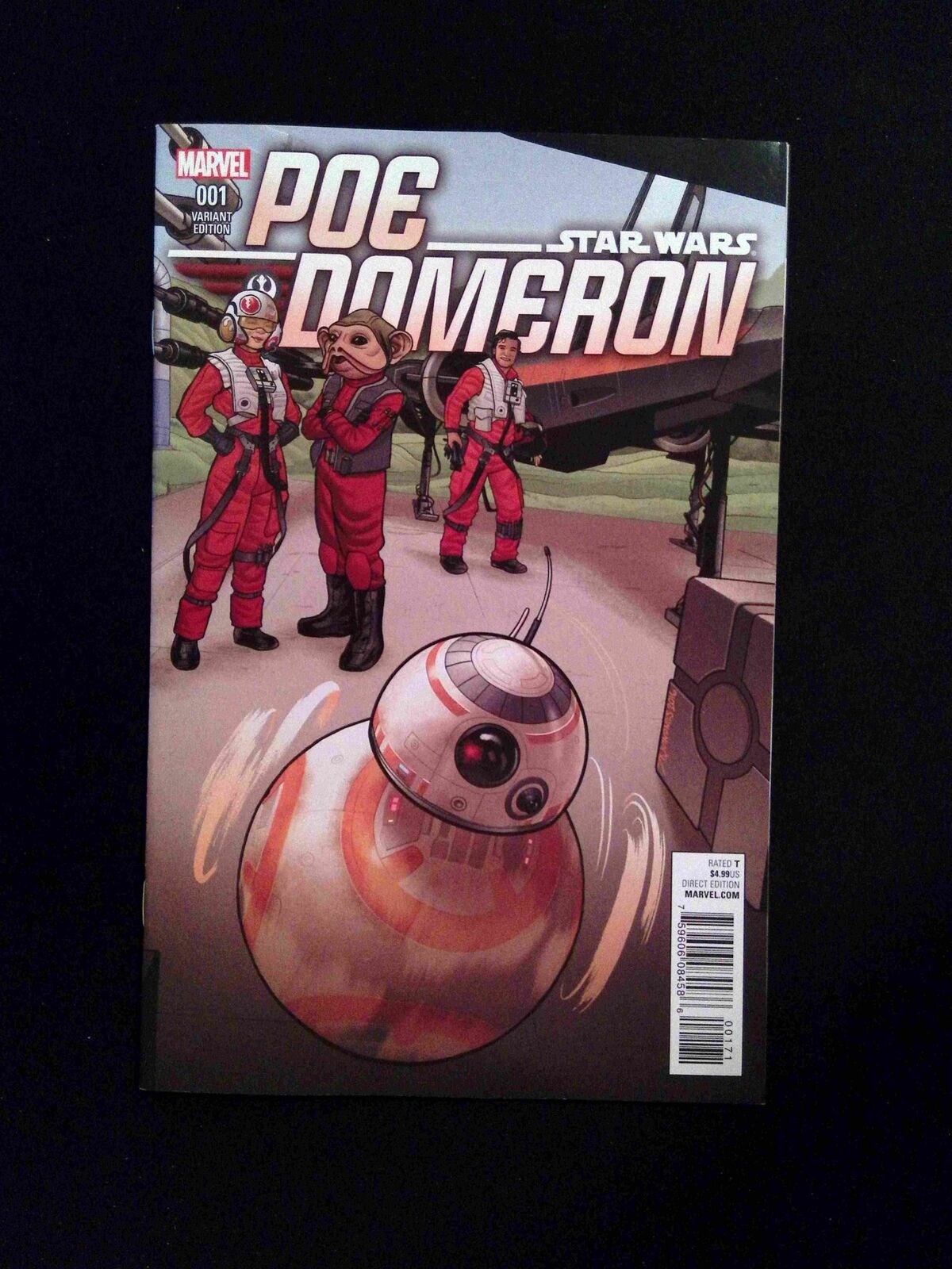 Star Wars Poe Dameron #1J MARVEL Comics 2016 NM