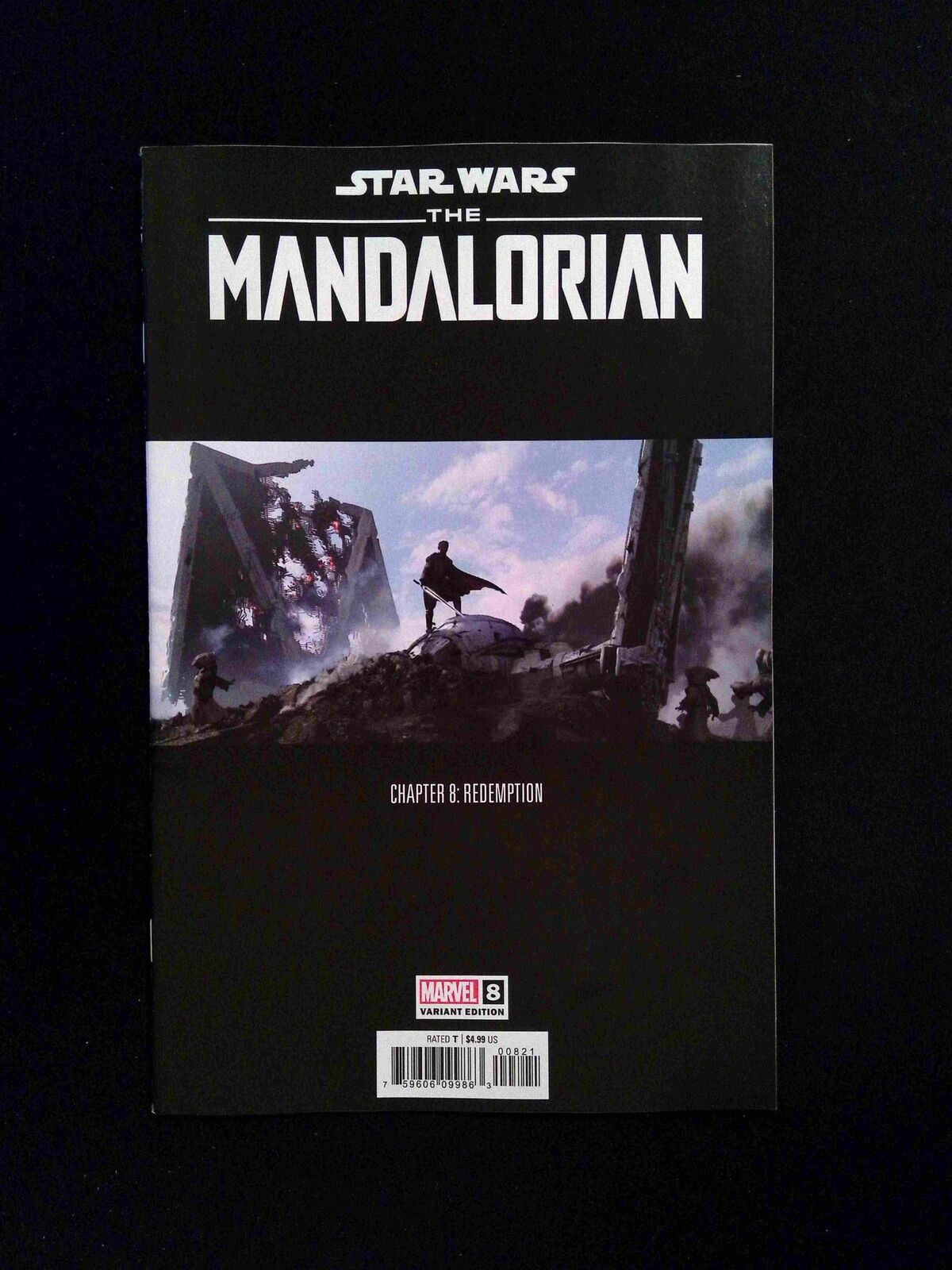 Star Wars The Mandalorian #8B MARVEL Comics 2023 NM- VARIANT COVER