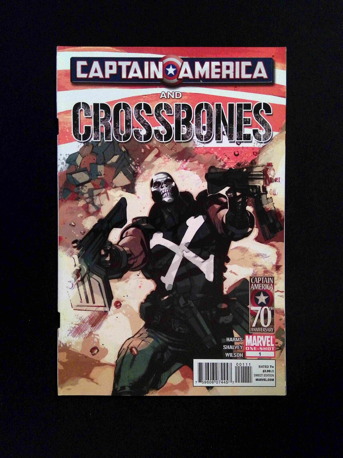 Captain America And Crossbones #1 MARVEL Comics 2011 NM-