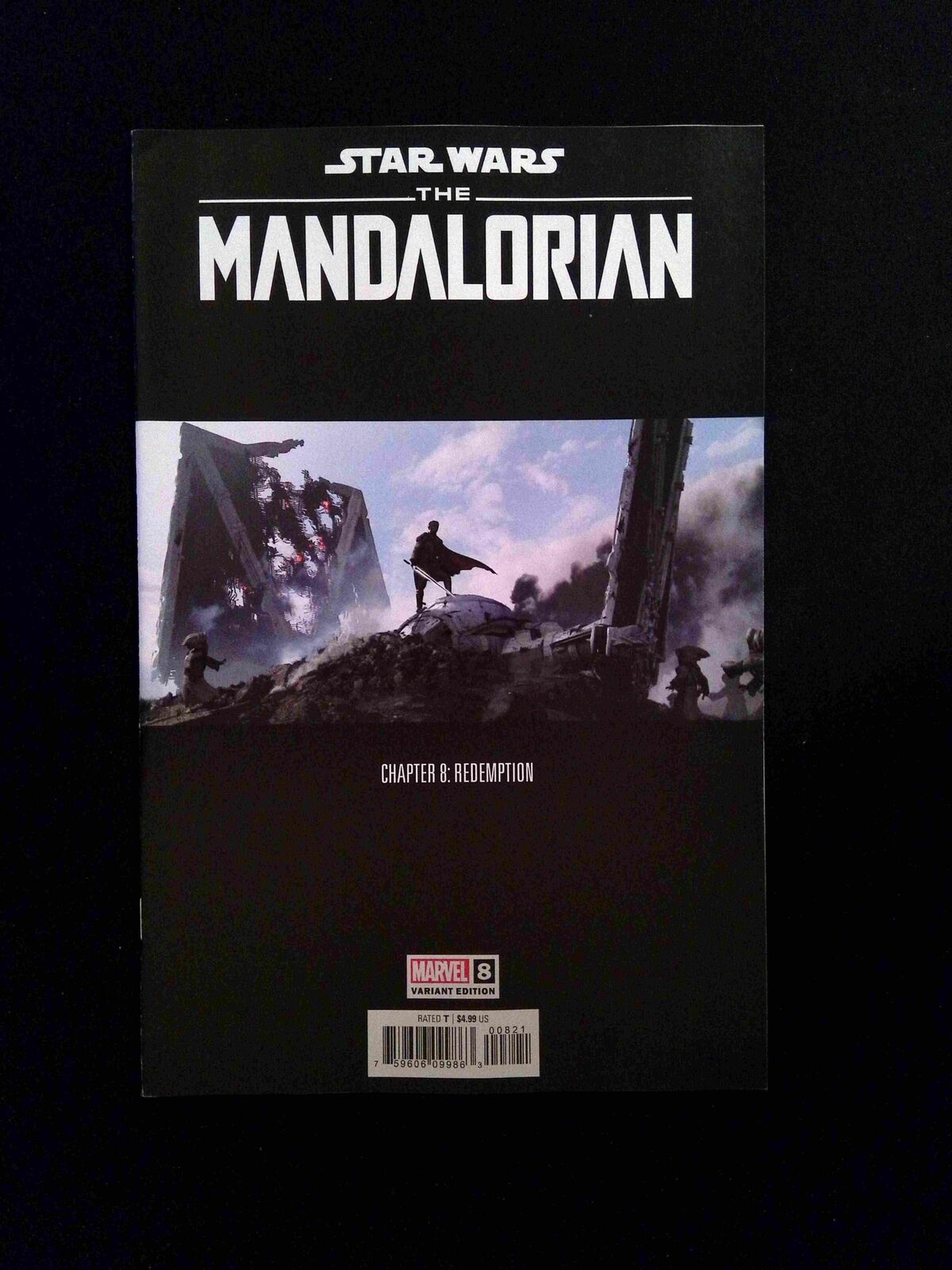 Star Wars the Mandalorian #8B MARVEL Comics 2023 VF/NM Variant Cover
