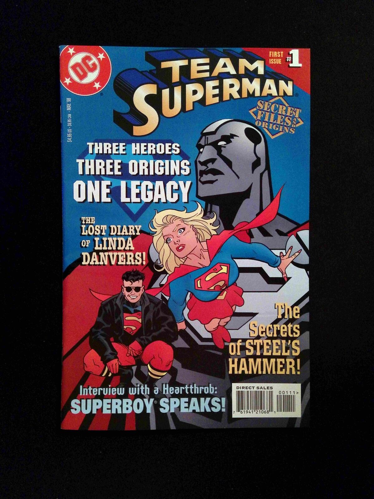 Team Superman Secret Files #1 DC Comics 1998 VF+