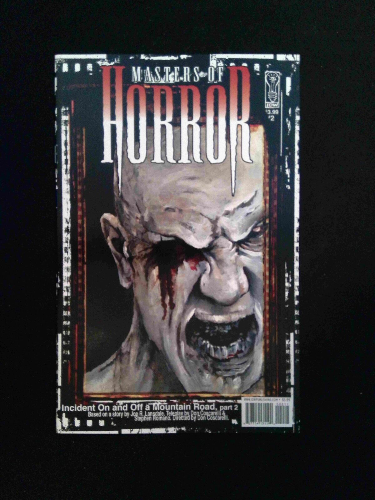 Masters Of Horror #2 IDW Comics 2005 VF/NM