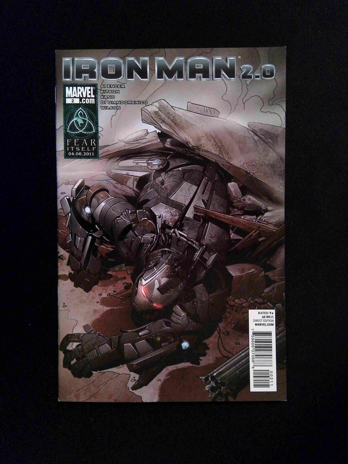 Iron Man 2.0 #2 MARVEL Comics 2011 NM-