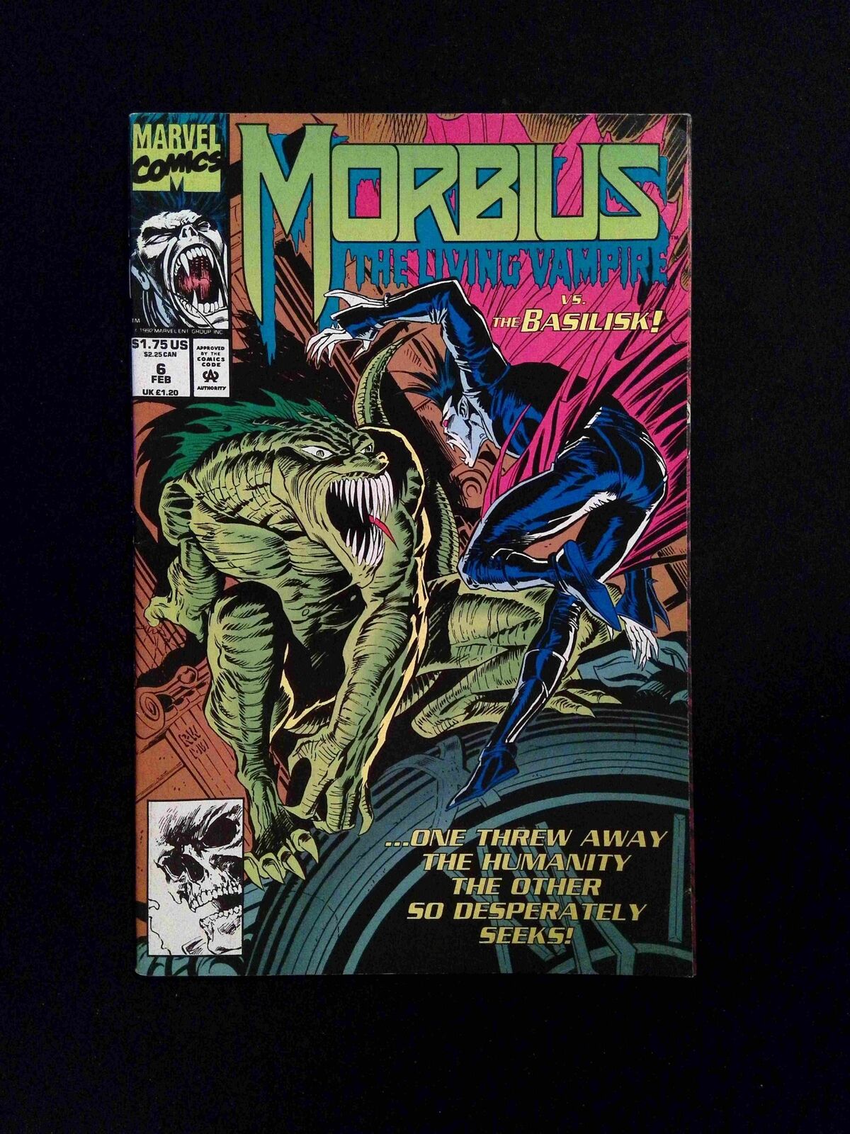 Morbius the Living Vampire #6 Marvel Comics 1993 VF