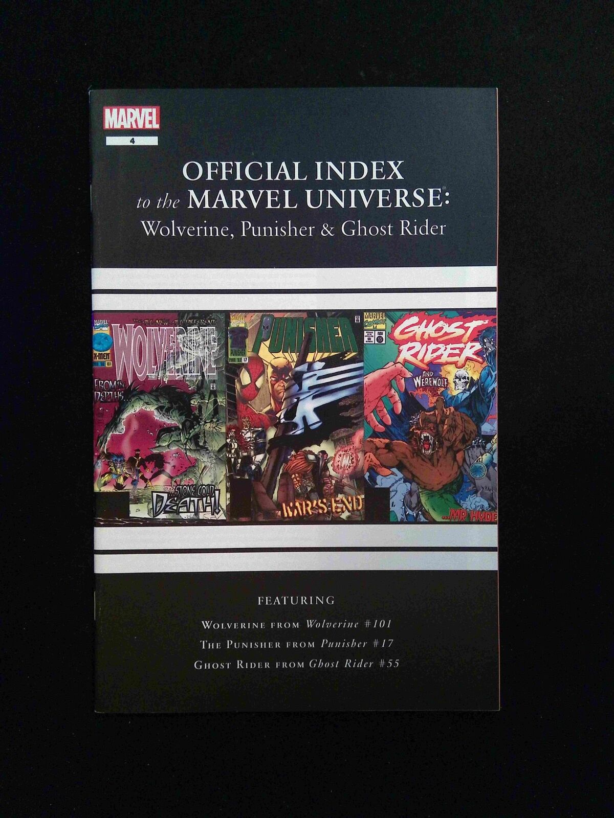 Official Index To The Marvel Universe #4 Marvel Comics 2009 VF/NM