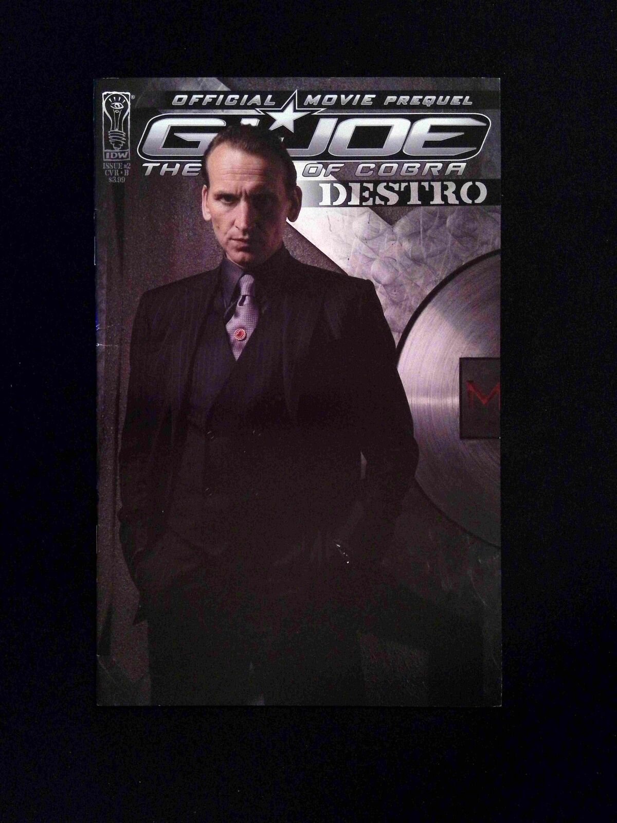 GI Joe Movie Prequel #2B IDW Comics 2009 VF VARIANT COVER