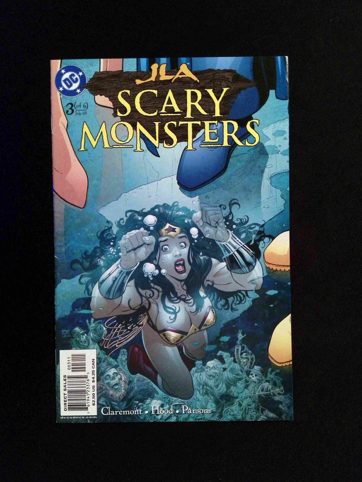 JLA Scary Monsters #3 DC Comics 2003 VF+