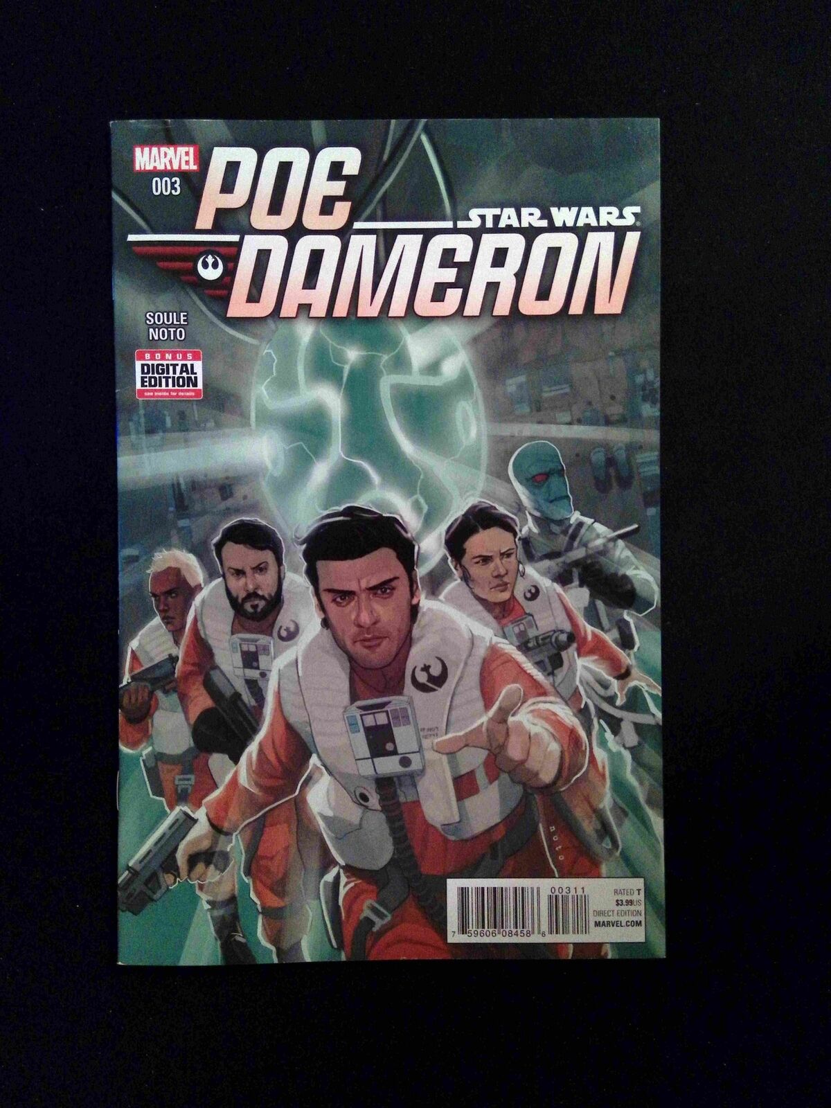 Star Wars Poe Dameron #3 MARVEL Comics 2016 VF+