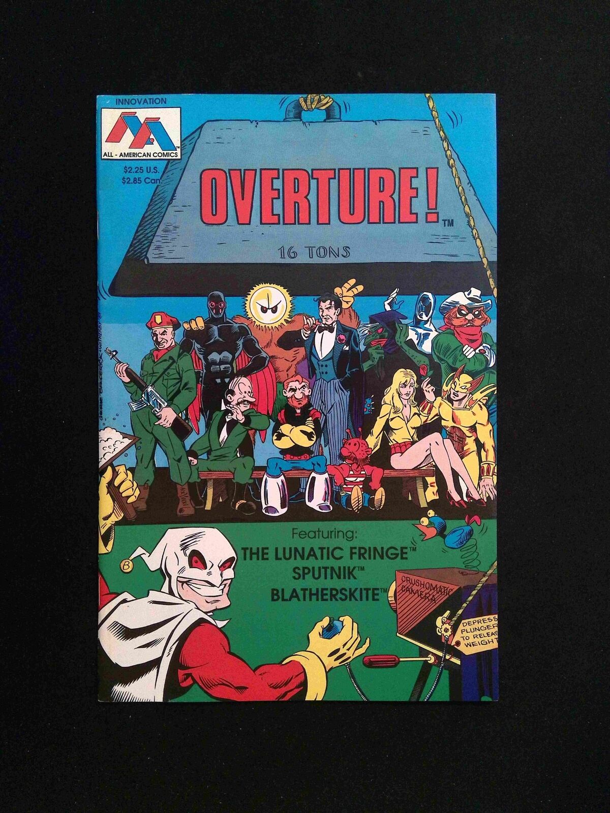 Overture #1 Innovation Comics 1990 VF-