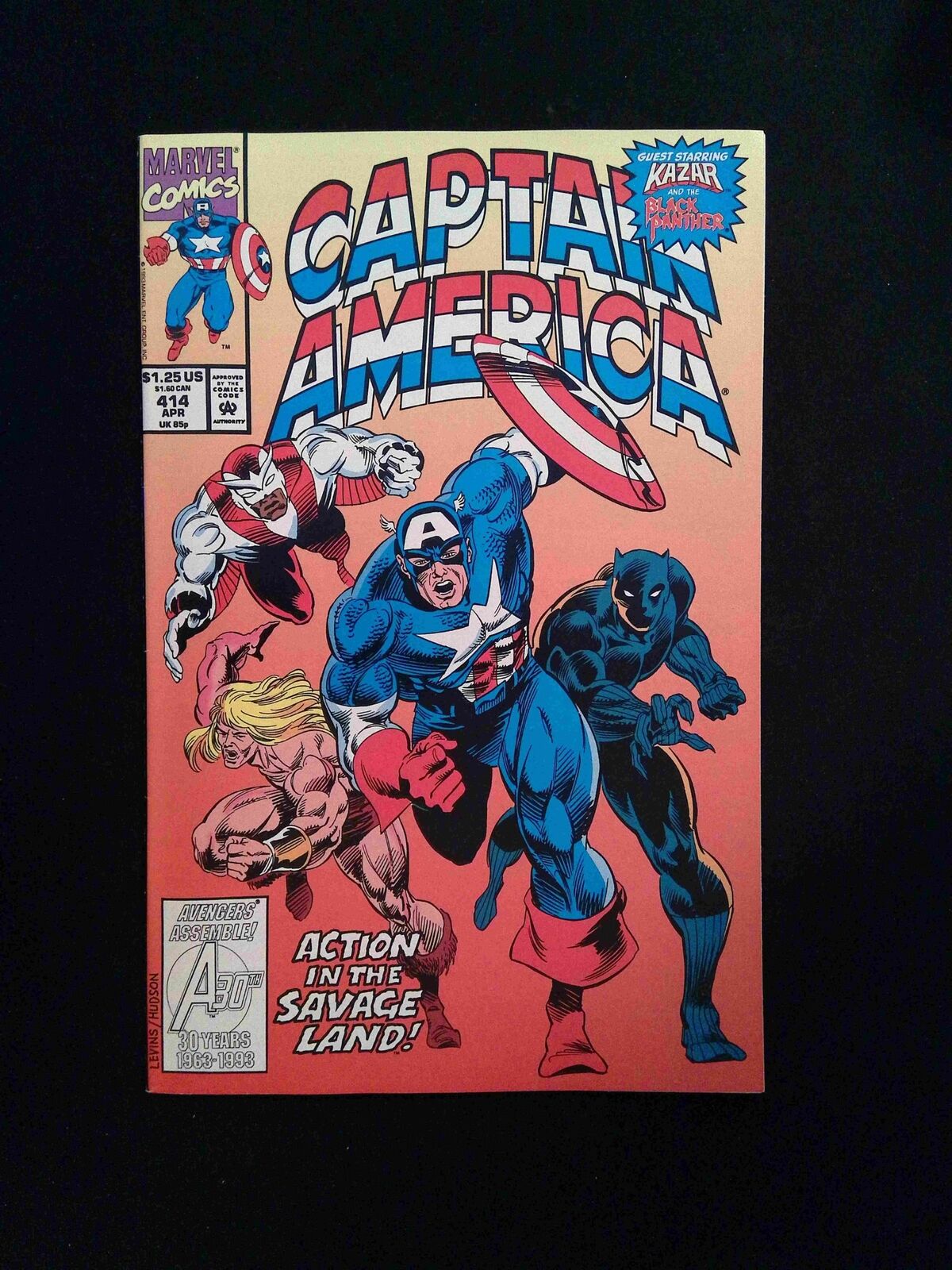 Captain America #414 MARVEL Comics 1993 VF