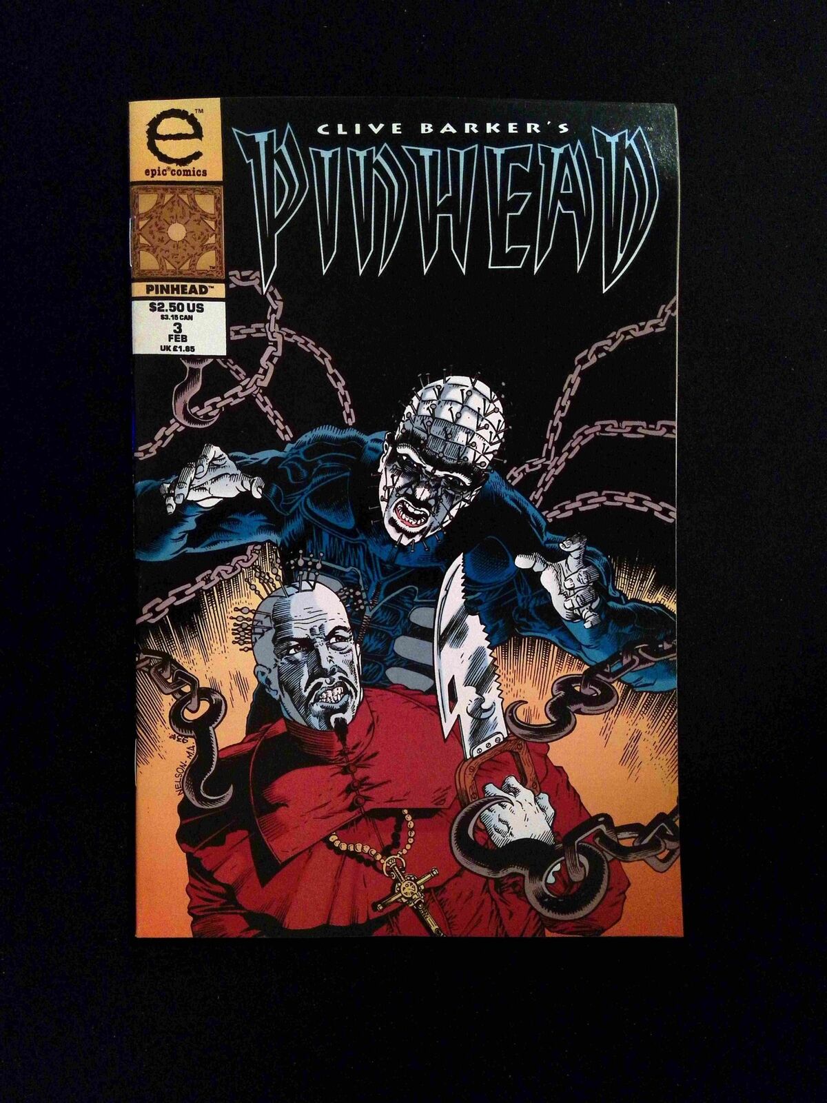 Pinhead #3 MARVEL/EPIC Comics 1994 VF-