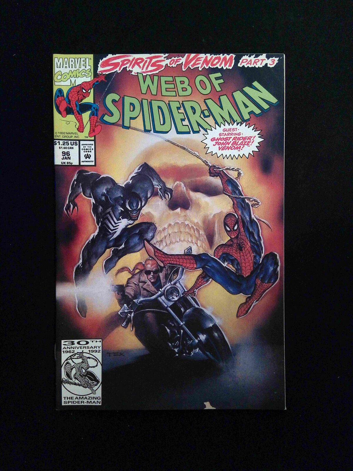 Web of Spider-Man #96 MARVEL Comics 1993 FN