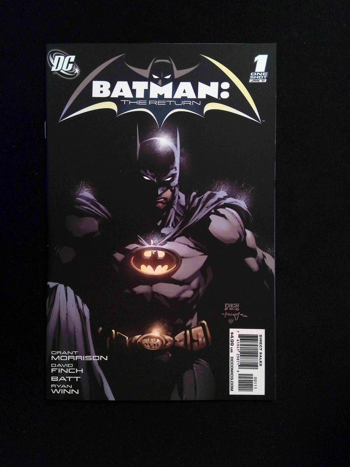 Batman The Return #1 DC Comics 2011 NM+