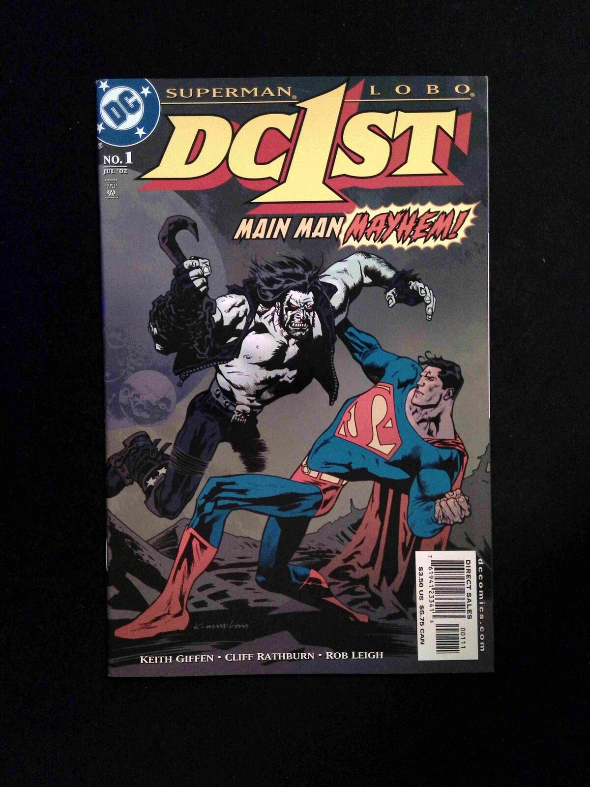 DC First Superman Lobo #1 DC Comics 2002 VF/NM