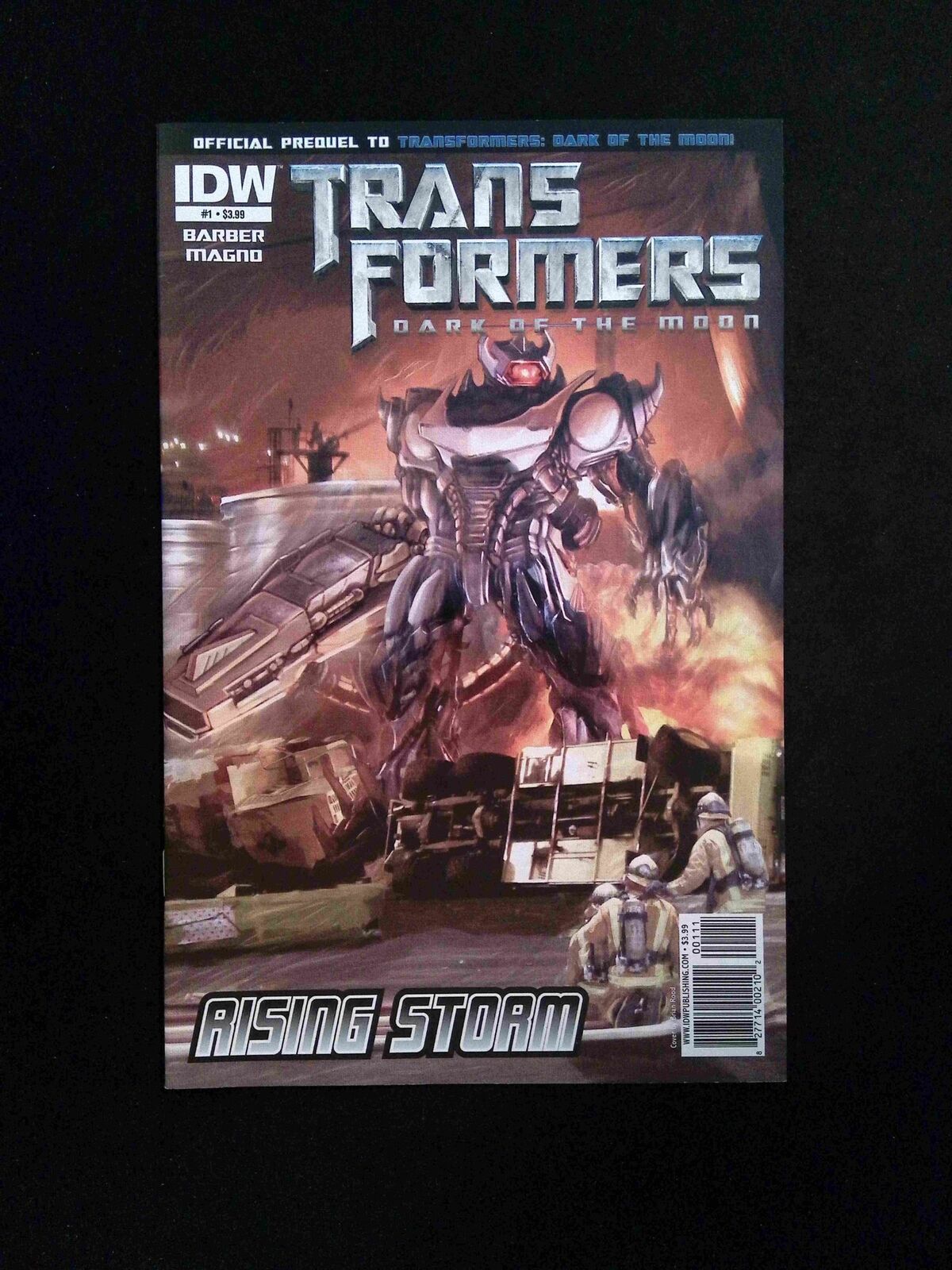 Transformers Dark of the Moon Rising Storm #1 IDW Comics 2011 NM+