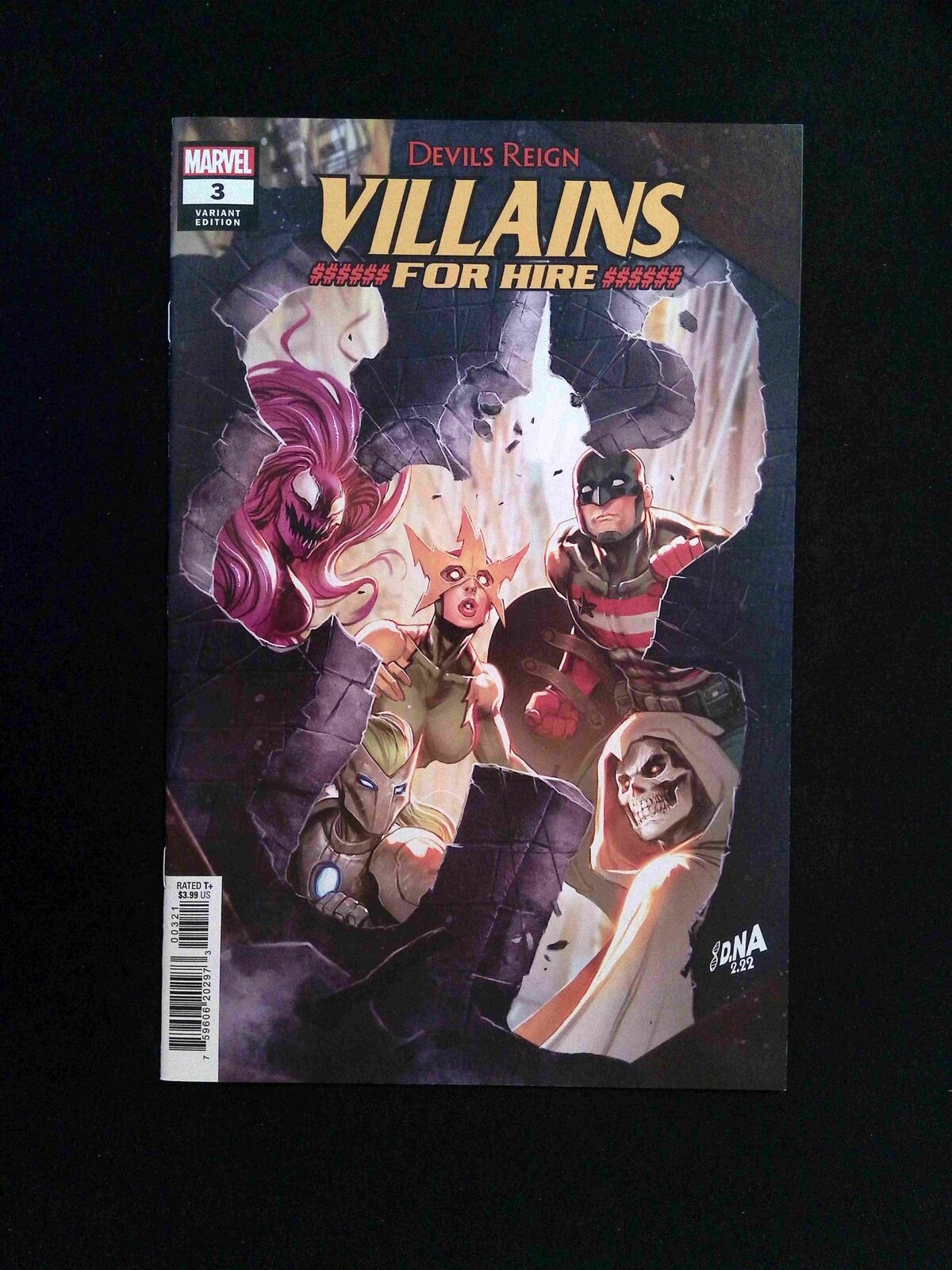 Devil's Reign Villains For Hire #3 Marvel Comics 2022 NM Nakayama Variant