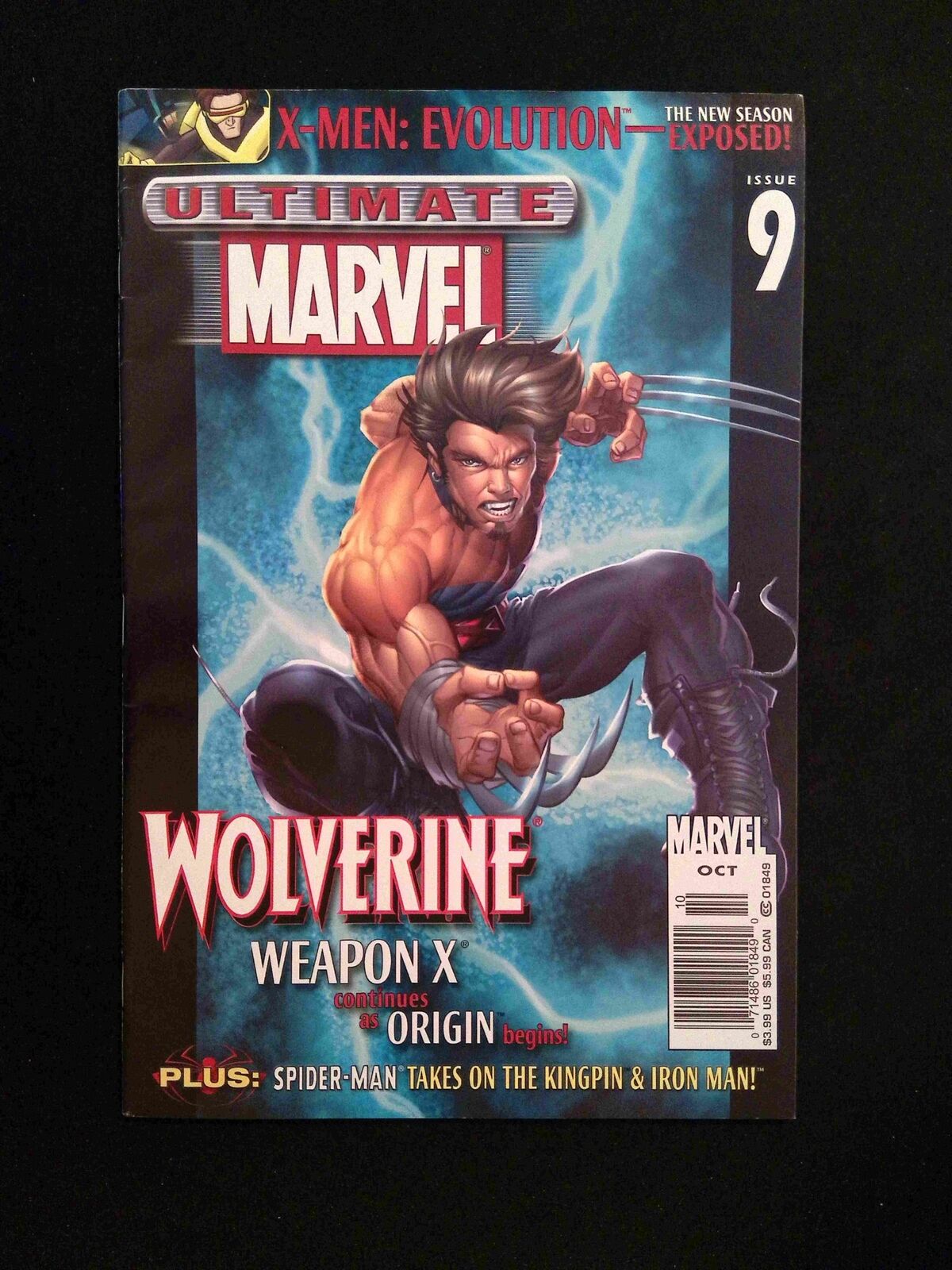 Ultimate Marvel Magazine #9 Marvel Comics 2001 VF Newsstand