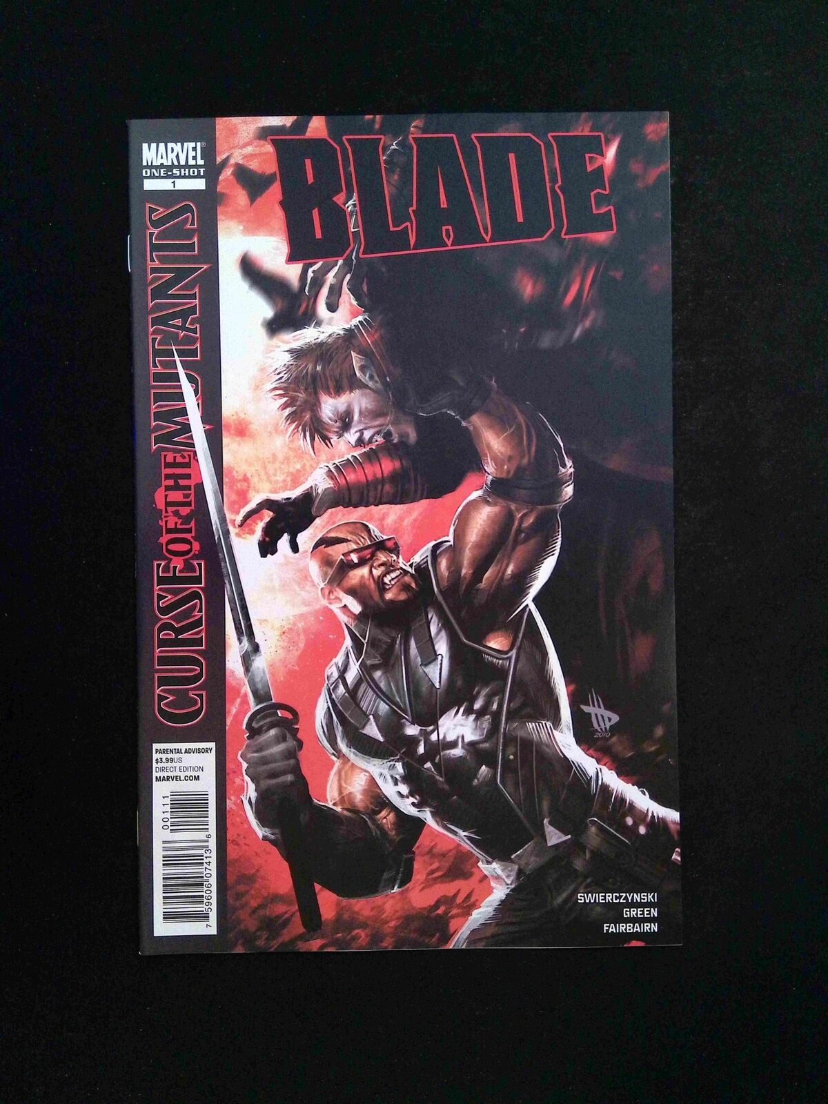 Blade Curse of the Mutants #1 MARVEL Comics 2010 NM-