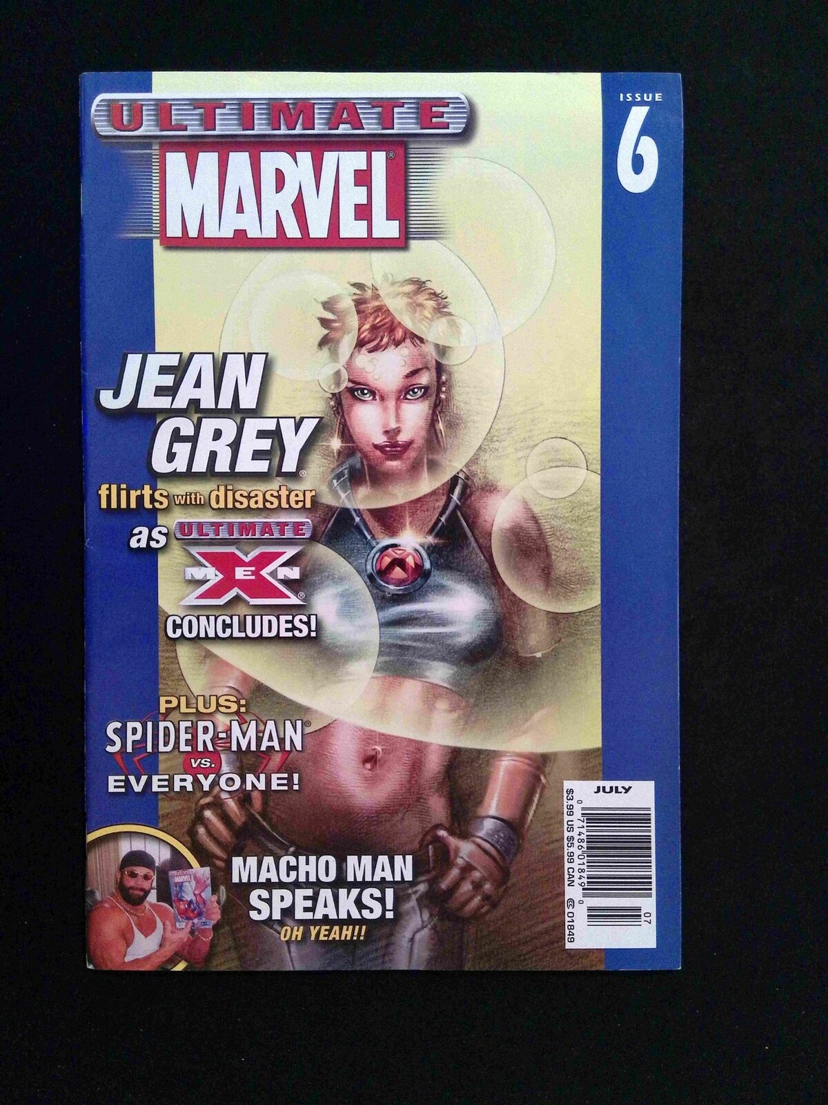 Ultimate Marvel Magazine #6 Marvel Comics 2001 VF Newsstand